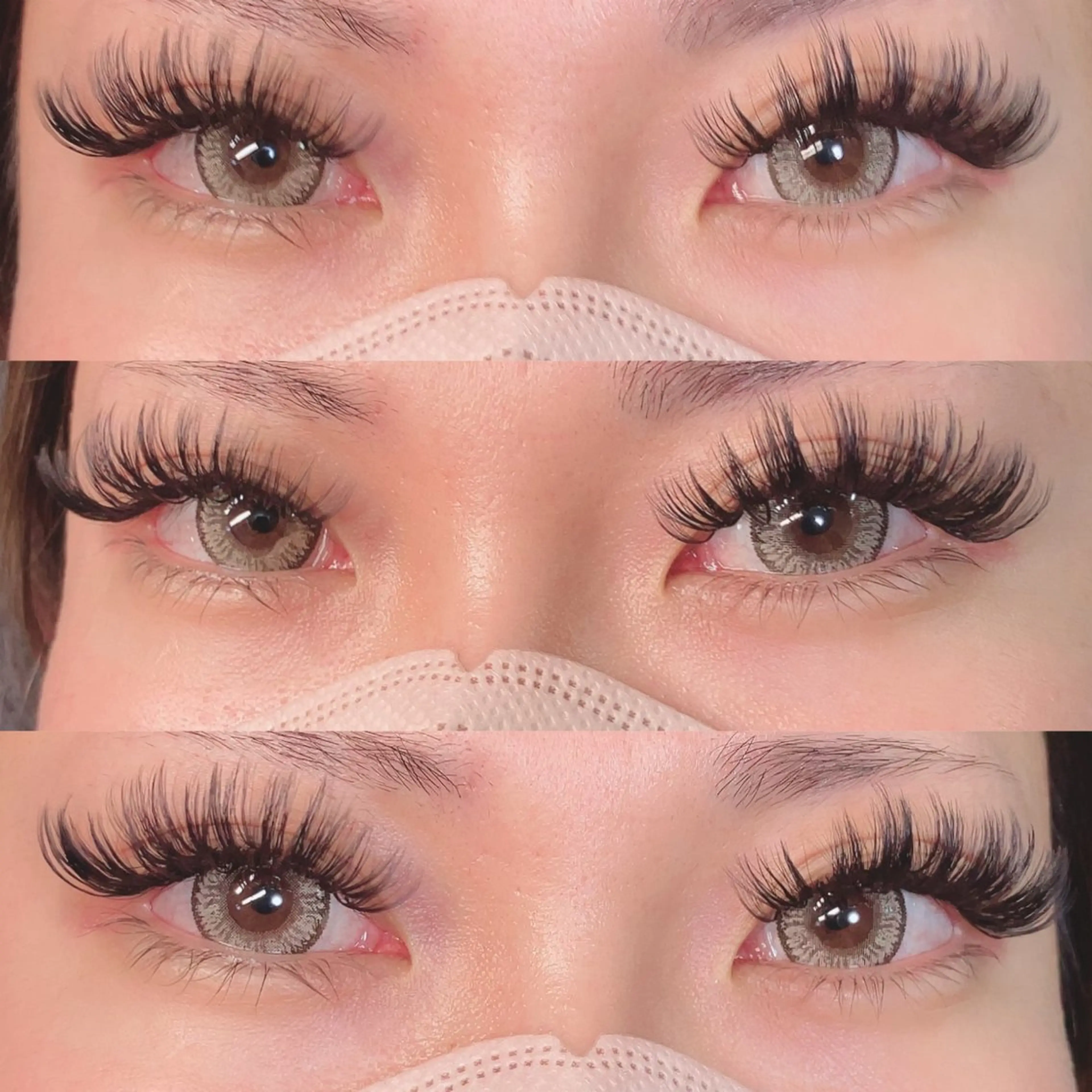 マツエク・マツパ 付け放題 ボリュームラッシュ linda lashesのマツエク・マツパデザイン