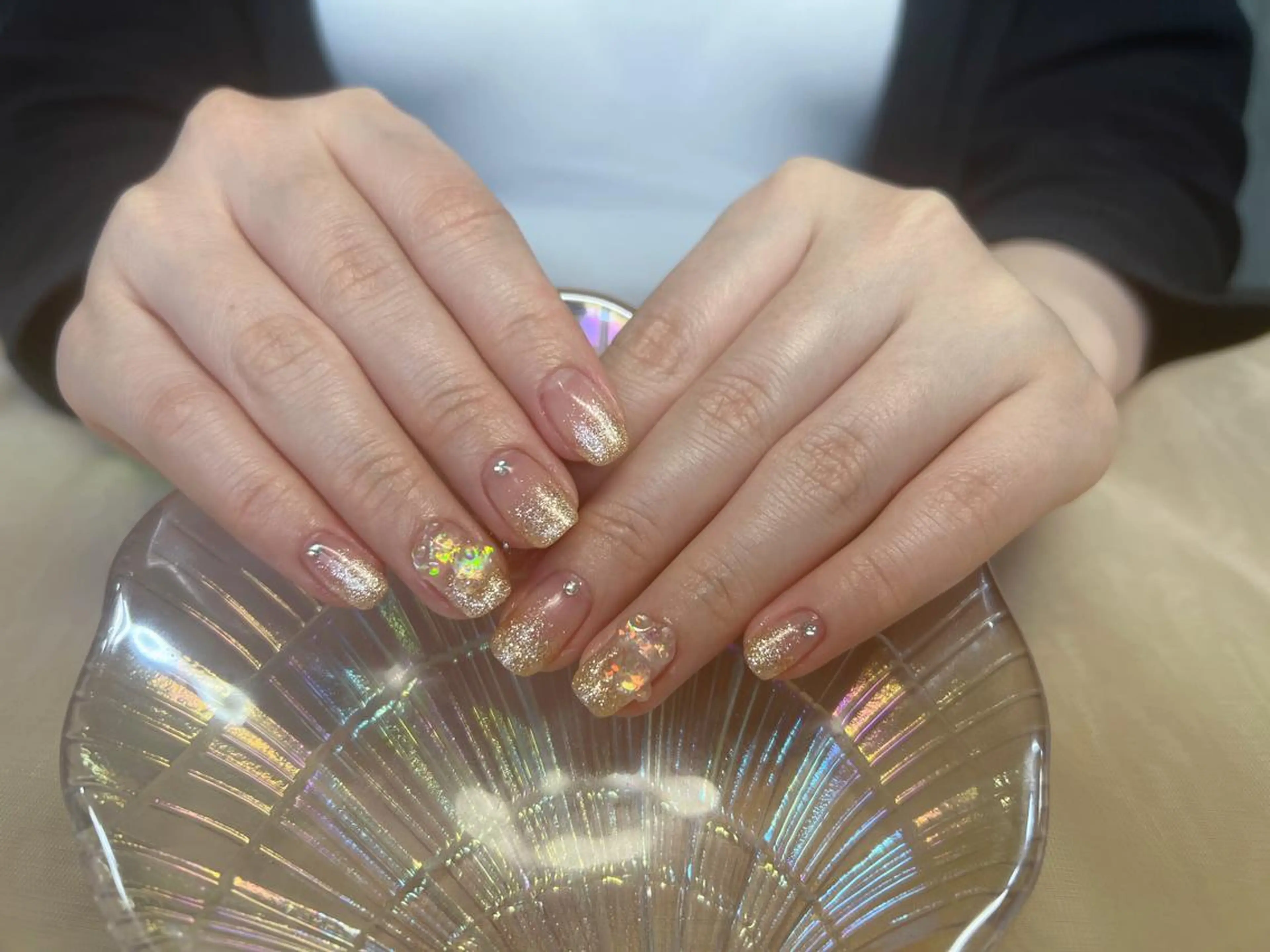 ショート カラー ネイル L·COCO Nail所属・L♡ COCO nailのネイルデザイン