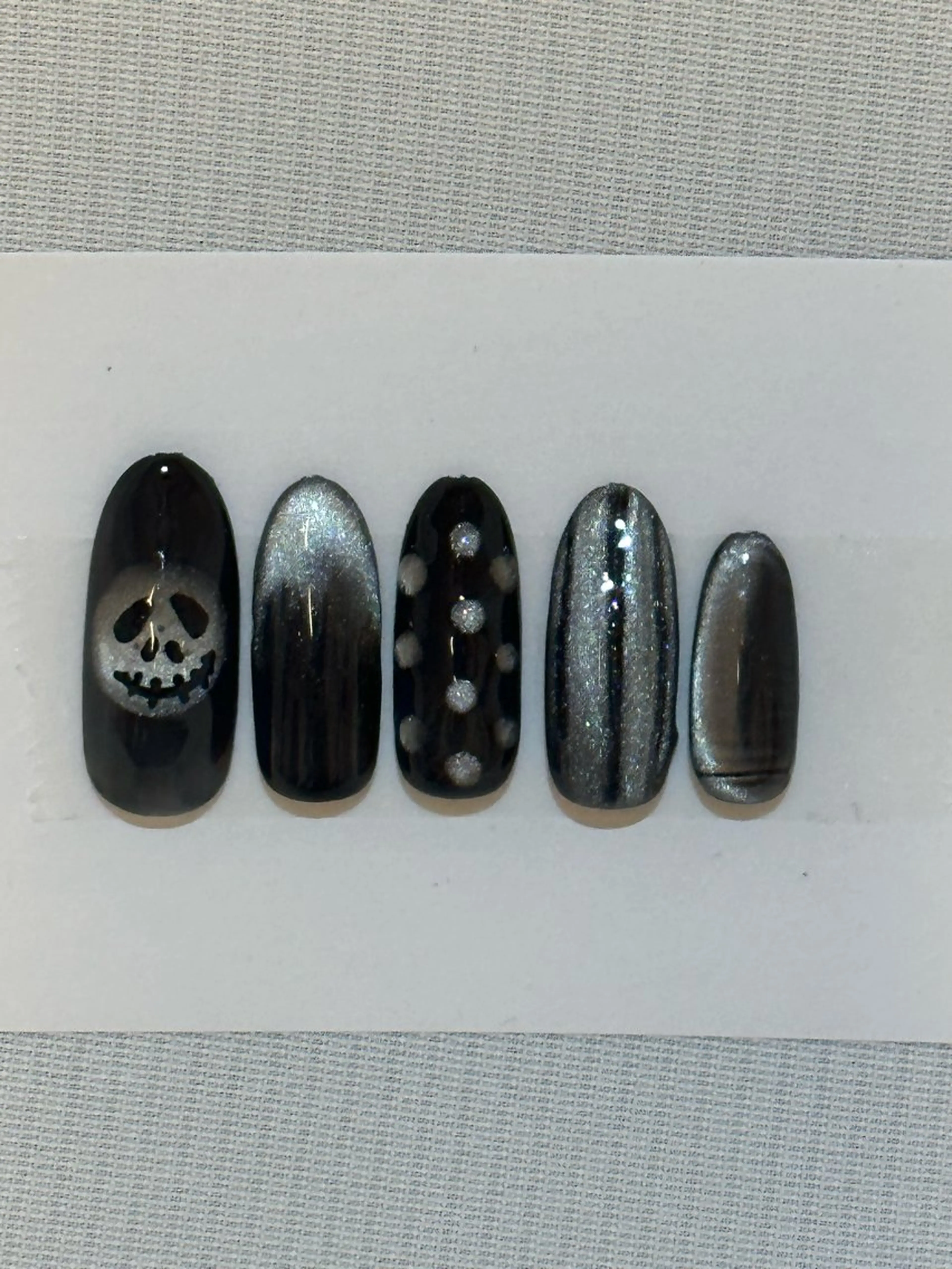 ネイル アートネイル ハロウィン マグネットネイル Nail Salon Miranda所属・Nail Salon Mirandaのその他イメージ