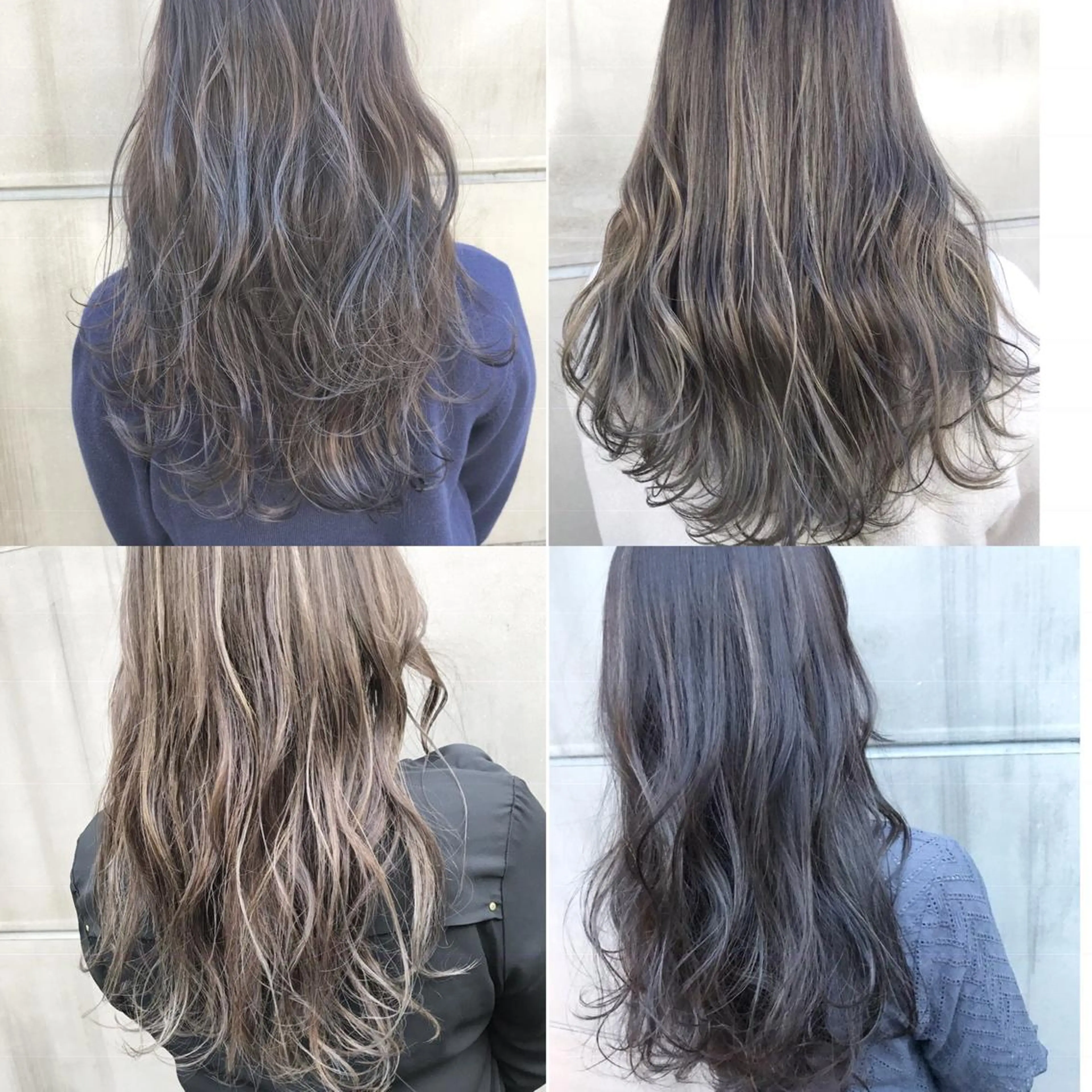 ロング カラー バレイヤージュ ブリーチ デザインカラー ハイライトカラー ハイライト CALAMARI所属・ツヤ髪髪質改善 yu-kiのヘアスタイル