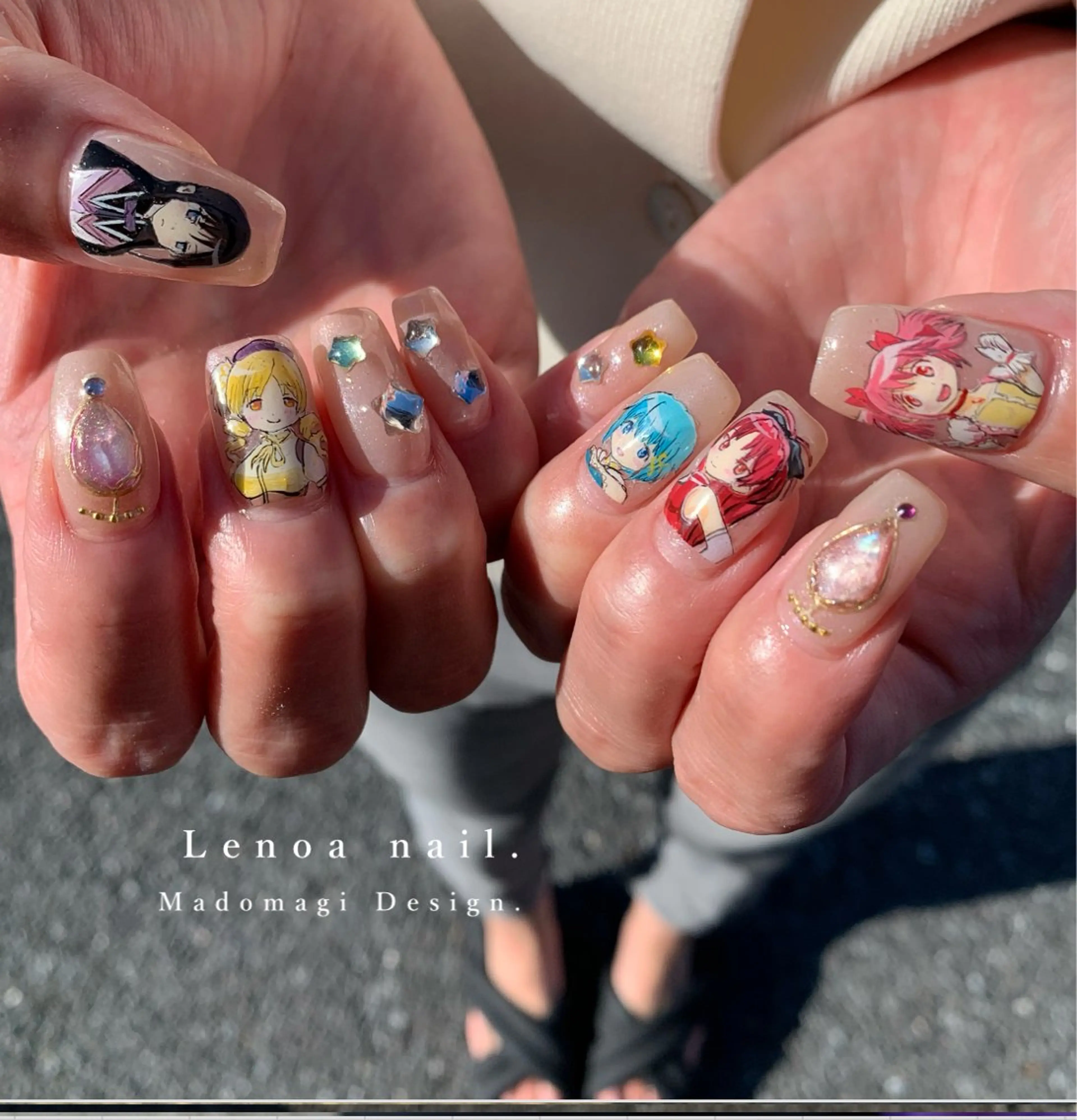 ネイル 持ち込み nailsalon Lenoaのネイルデザイン
