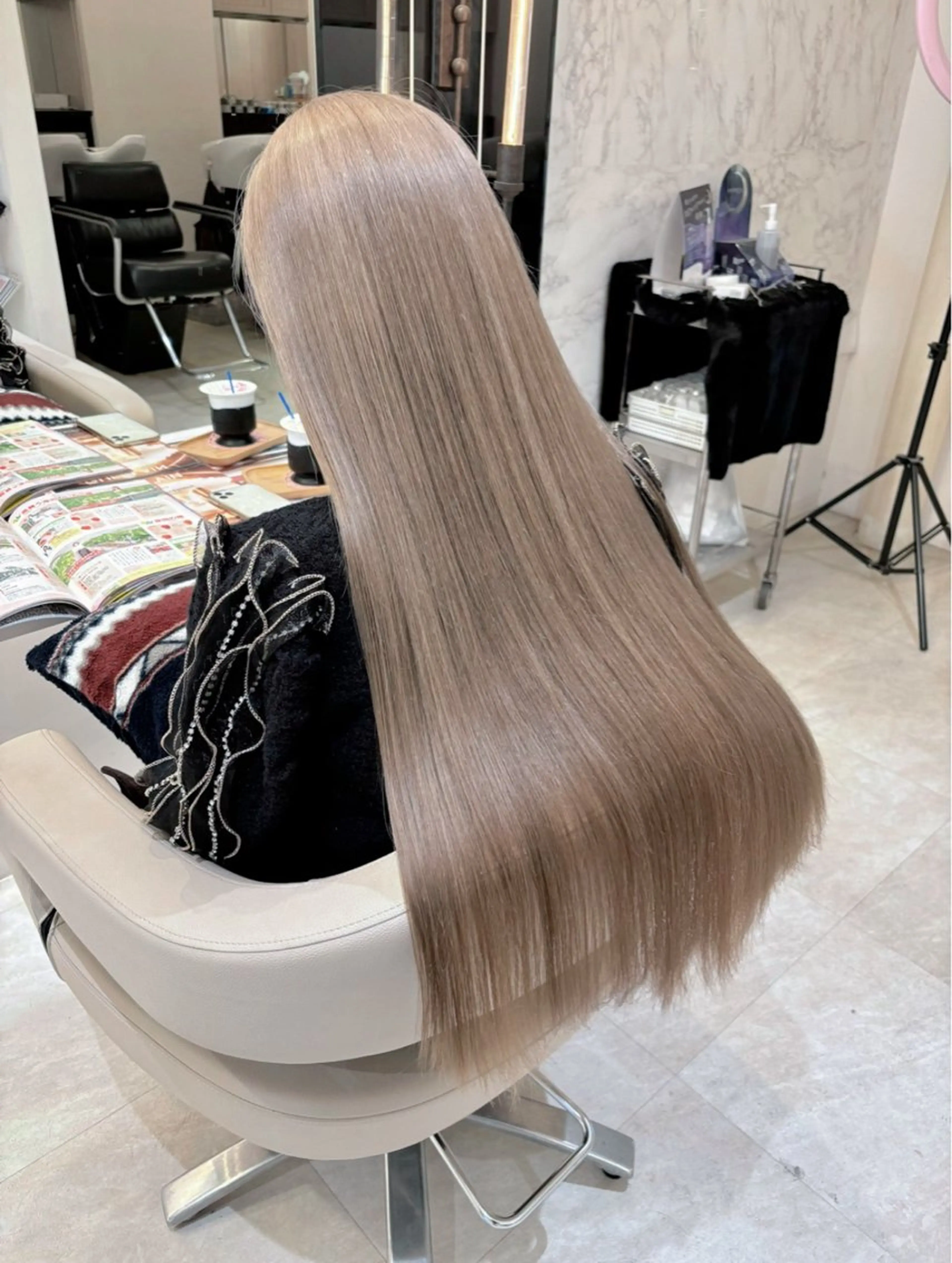 ロング カラー ☆ハイトーン口コミ◎ WiLL/京橋のヘアスタイル