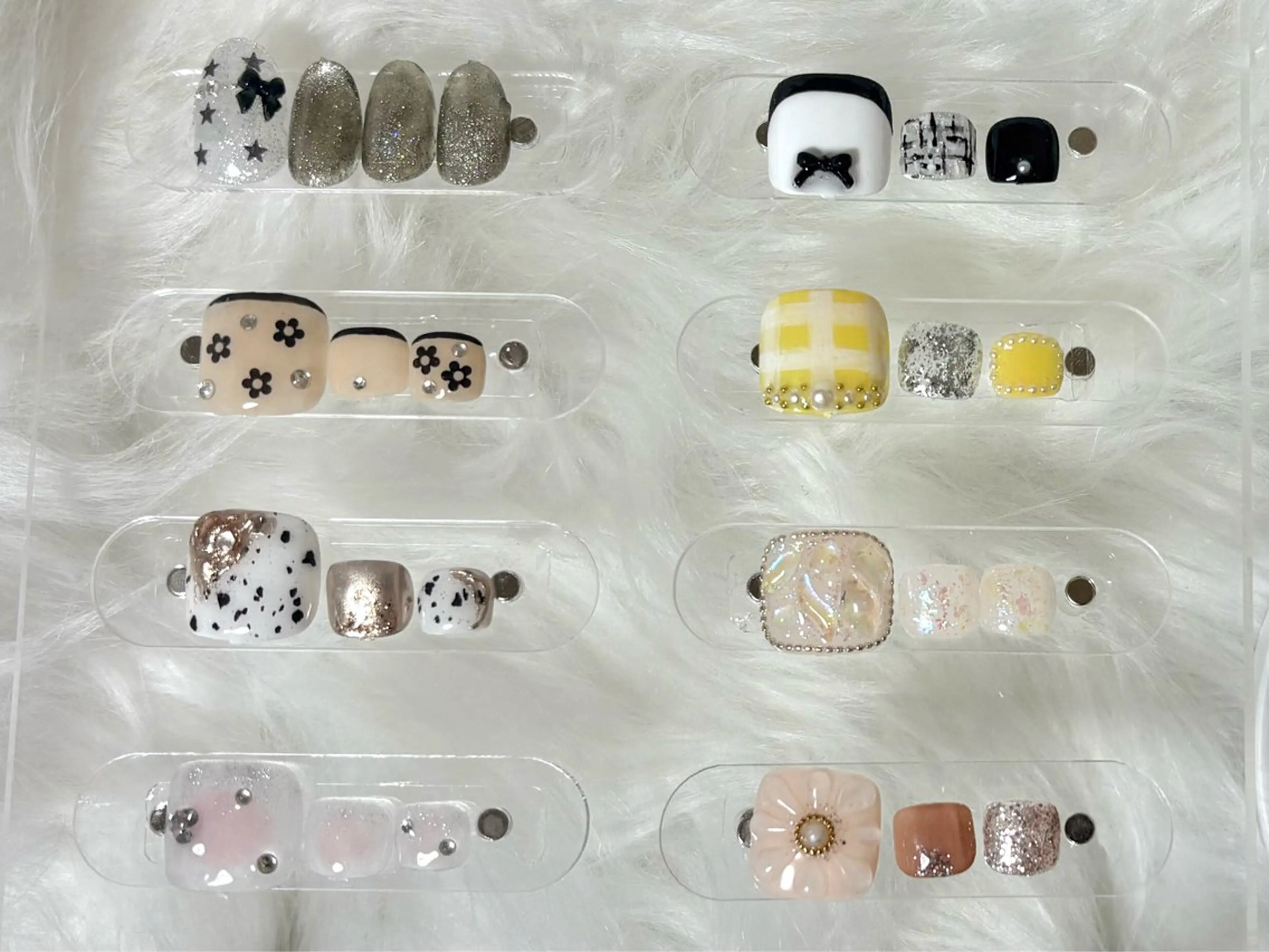 ネイル フットネイル 【Eclat ｴｸﾗ】nail＆beauty所属・Eclat［ｴｸﾗ］ Yuriのネイルデザイン
