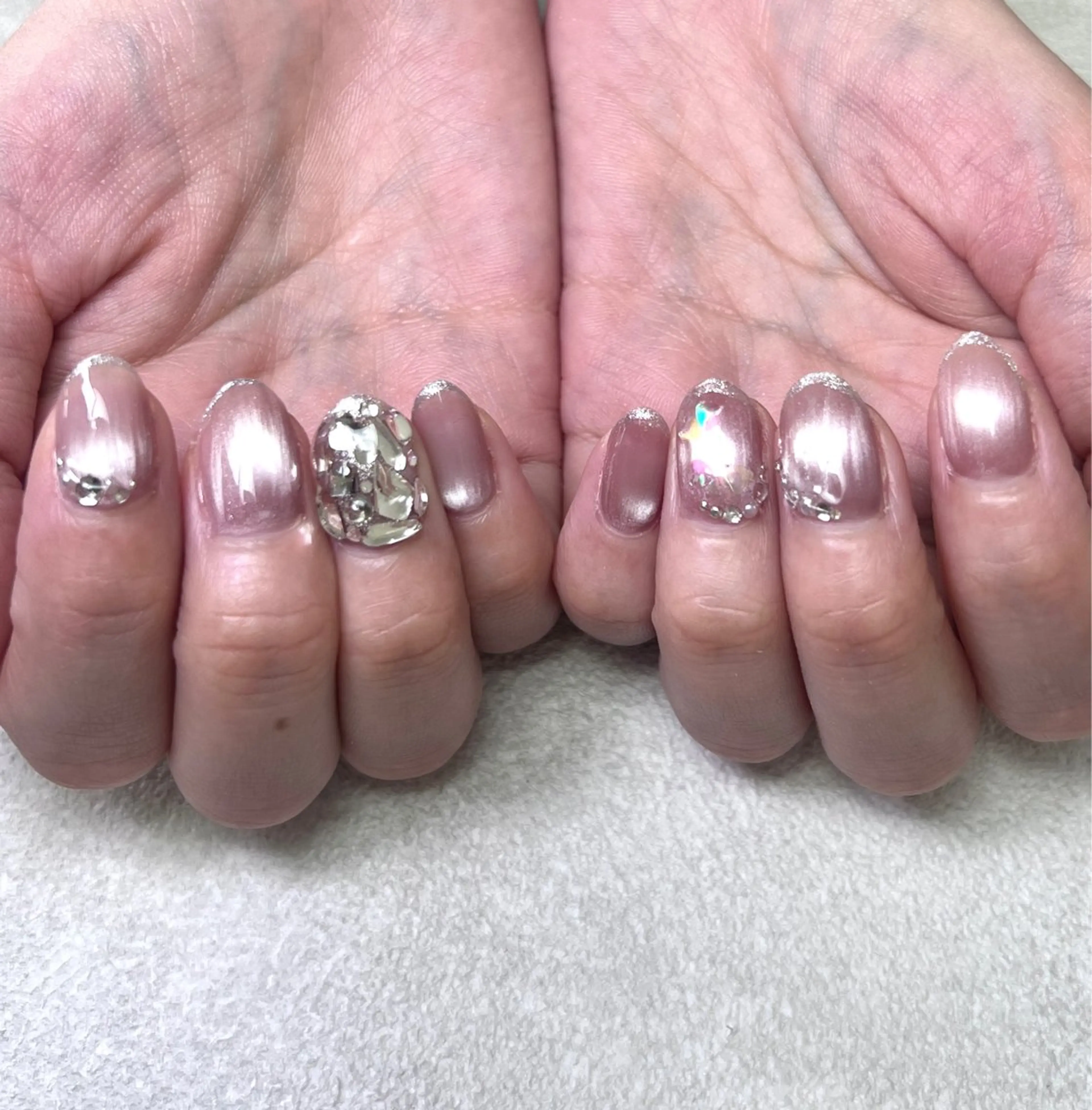 ネイル ハンドネイル ハンドケア ネイリスト ハンのネイルデザイン