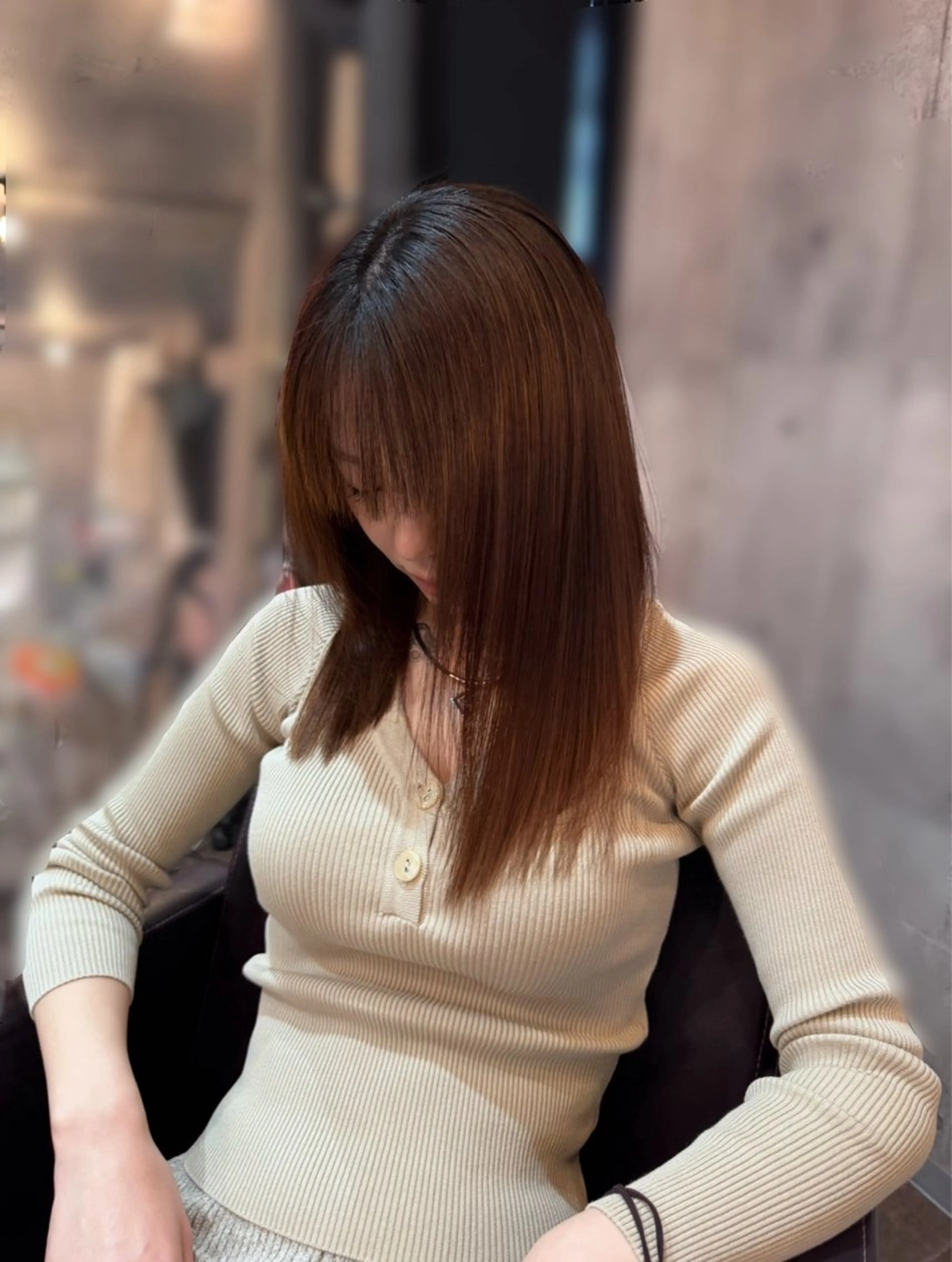 えりな・安心 ・丁寧な美容師🌱のヘアスタイル