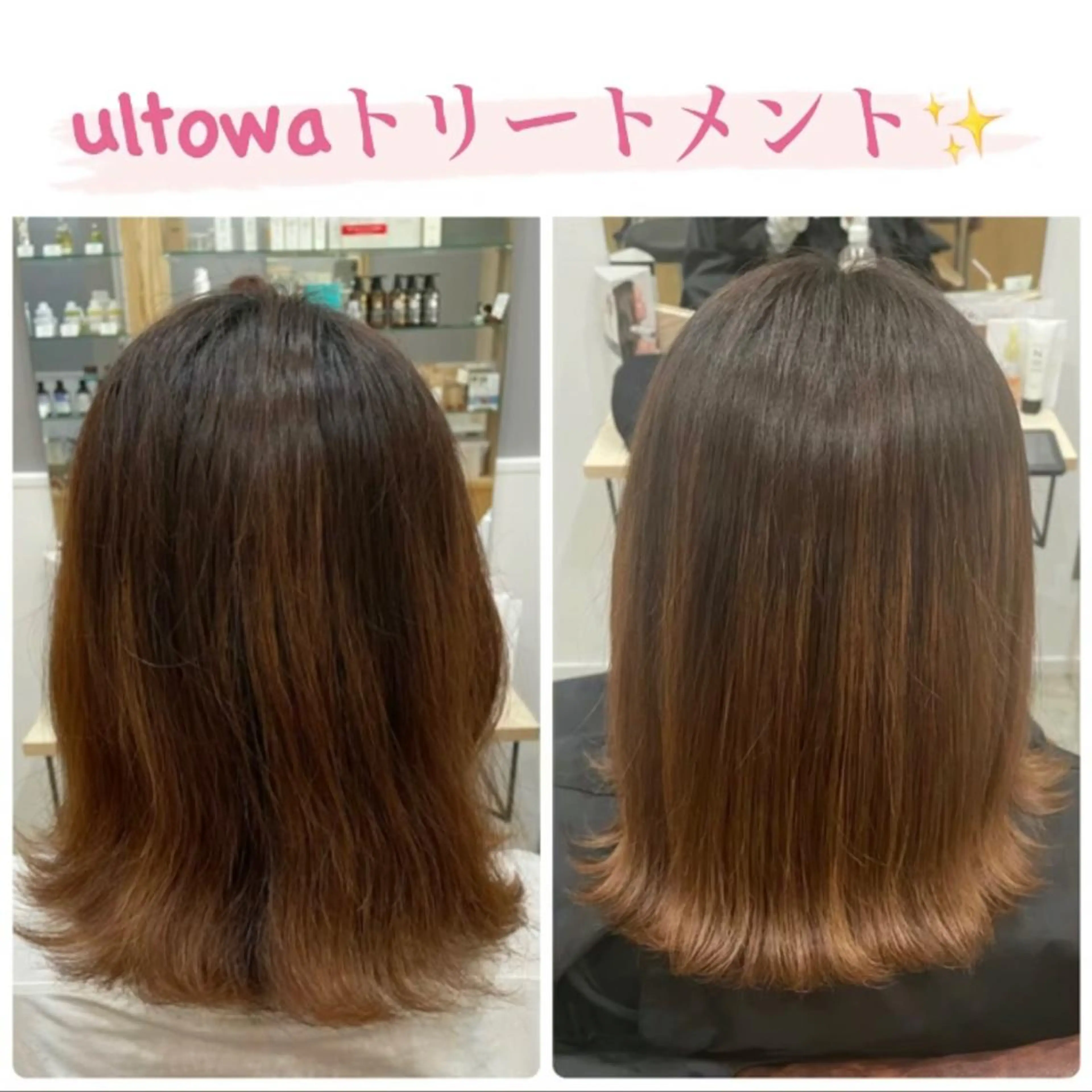 ミディアム miloc那覇 MIKUのヘアスタイル