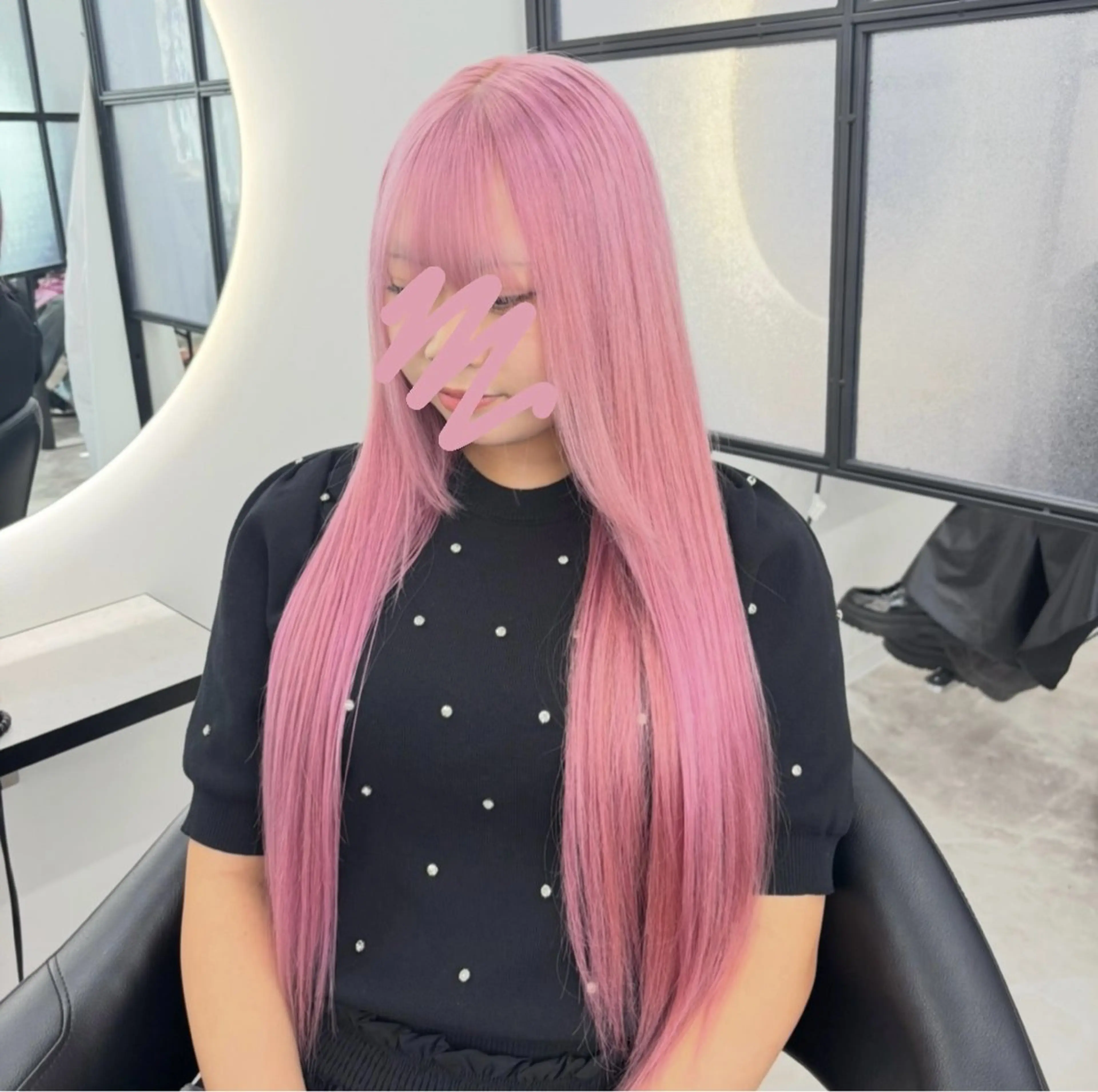 ロング カラー ヘアカラー Ren. 🦋デザインカラーのヘアスタイル