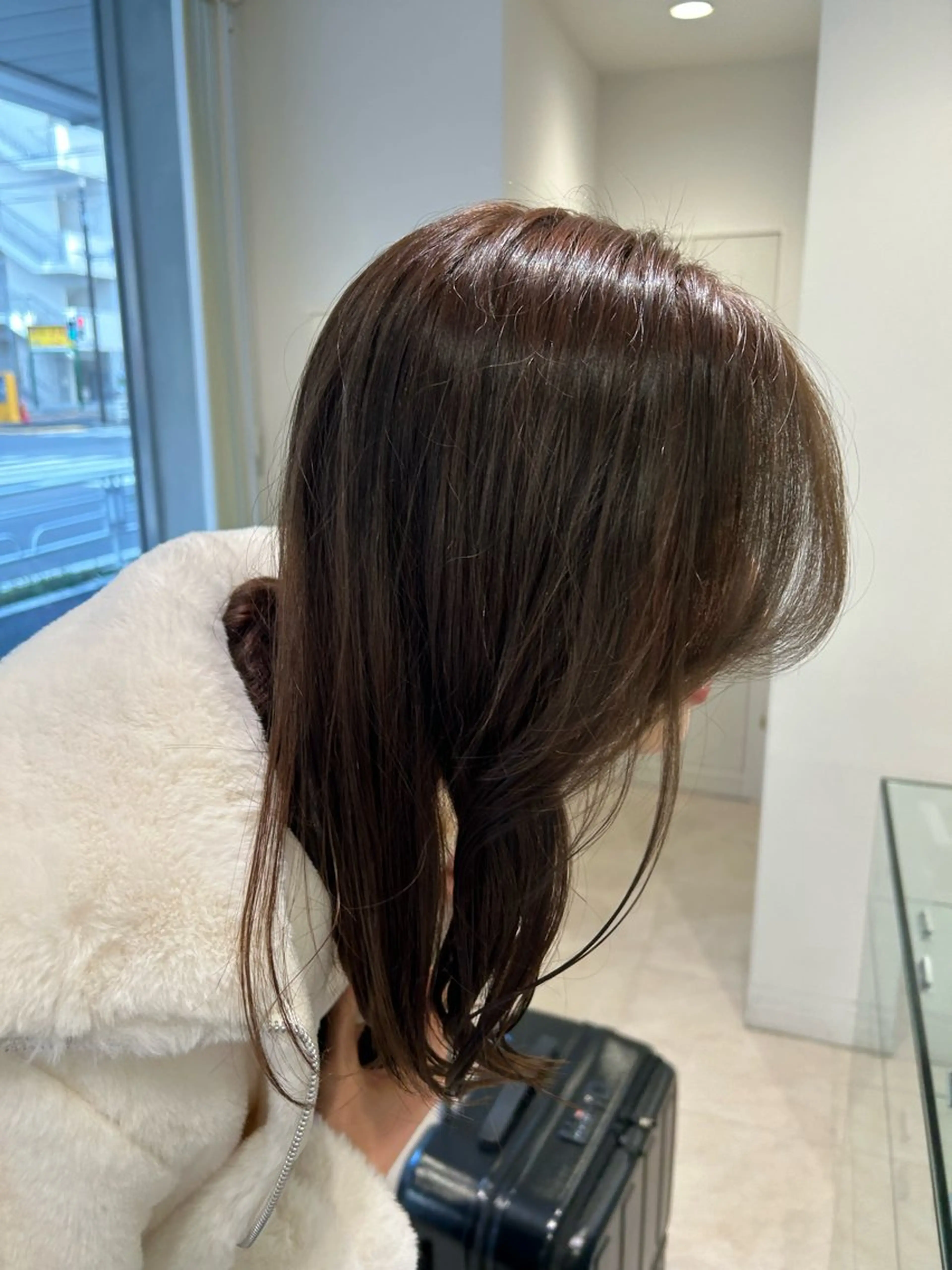 モテ髪カラー➕補修トリートメントの写真