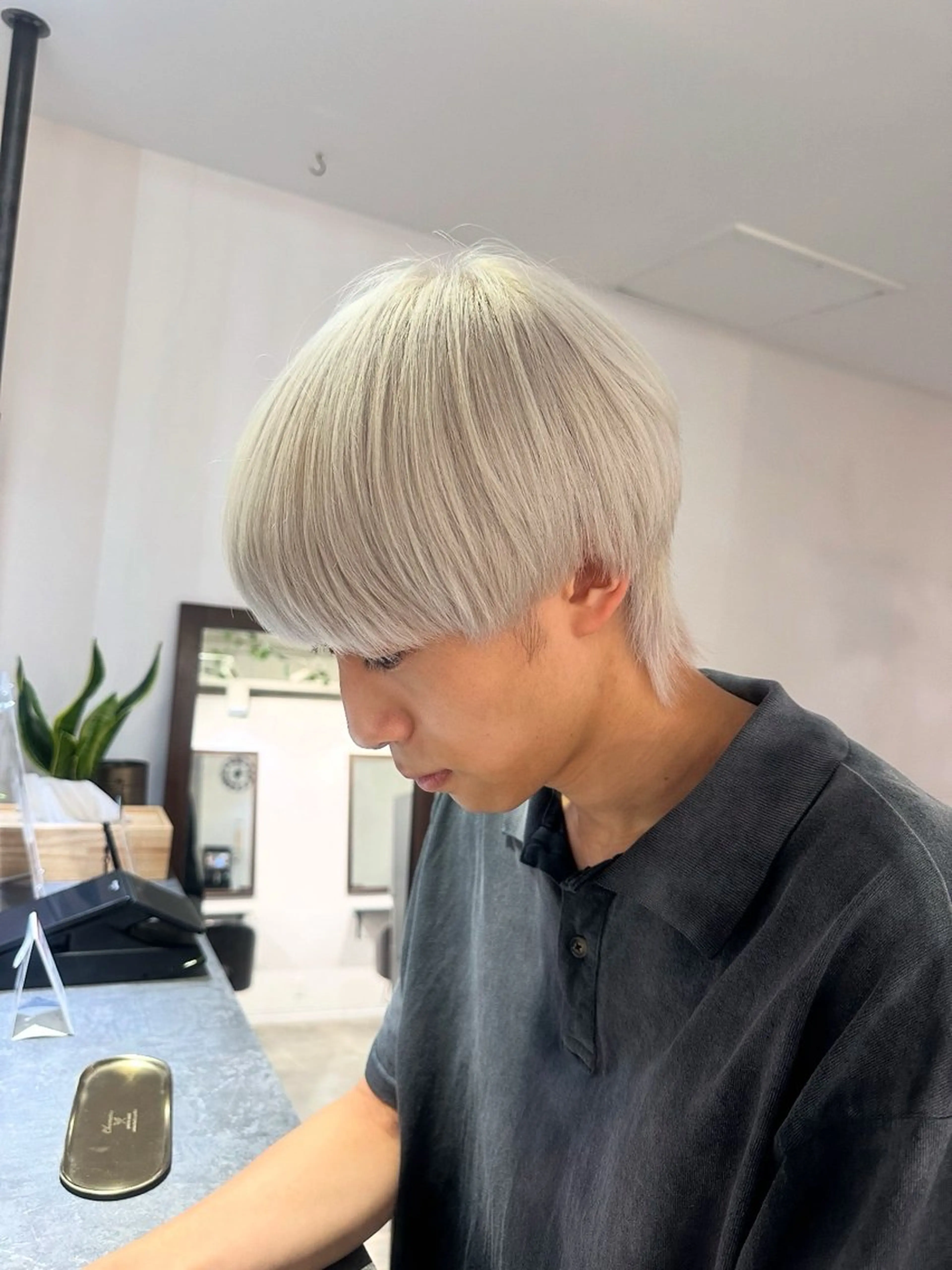 カラー メンズ 【バレイヤージュ】 kentoのヘアスタイル