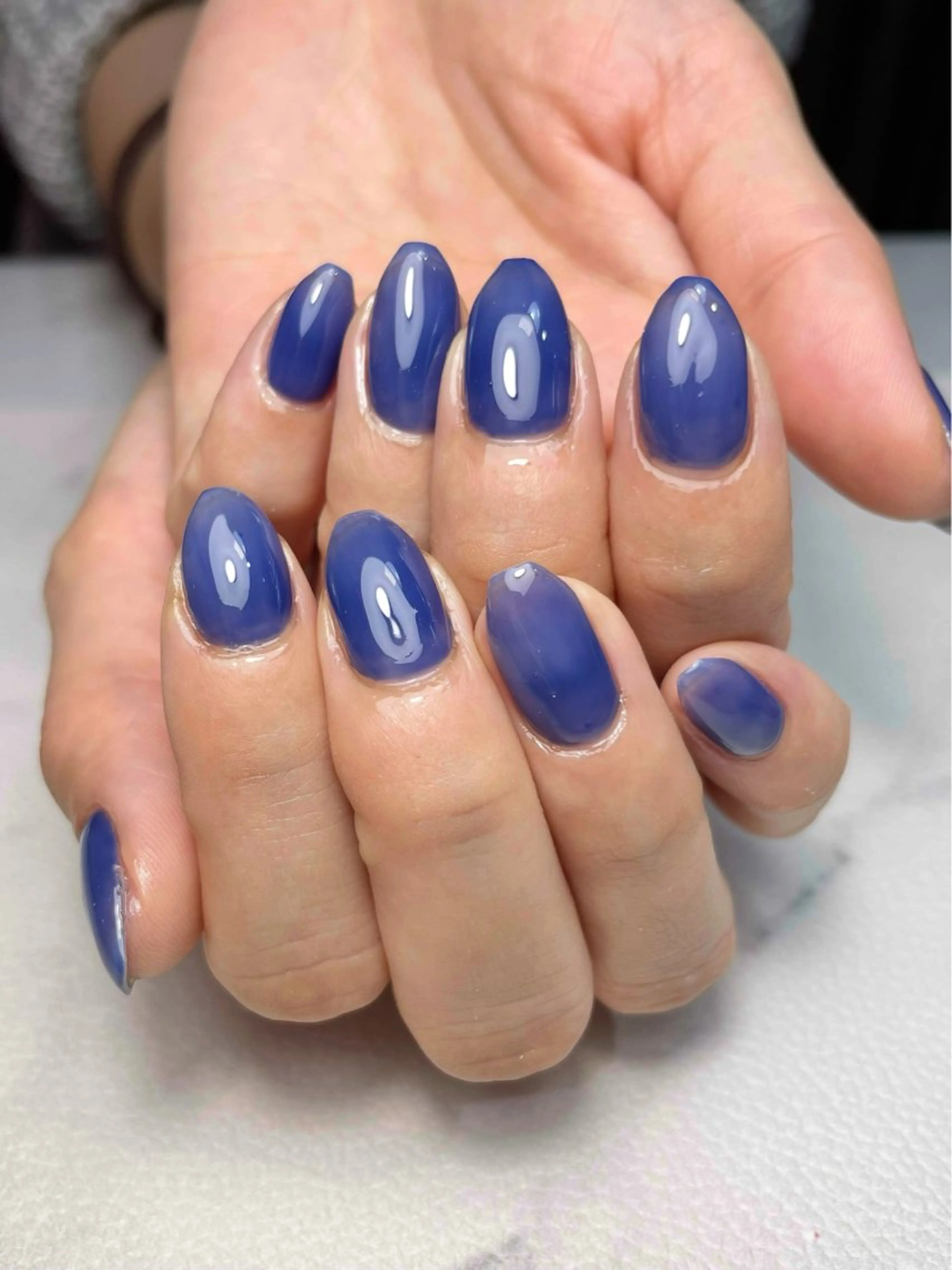 ネイル ワンカラーネイル 堀内 美里のネイルデザイン