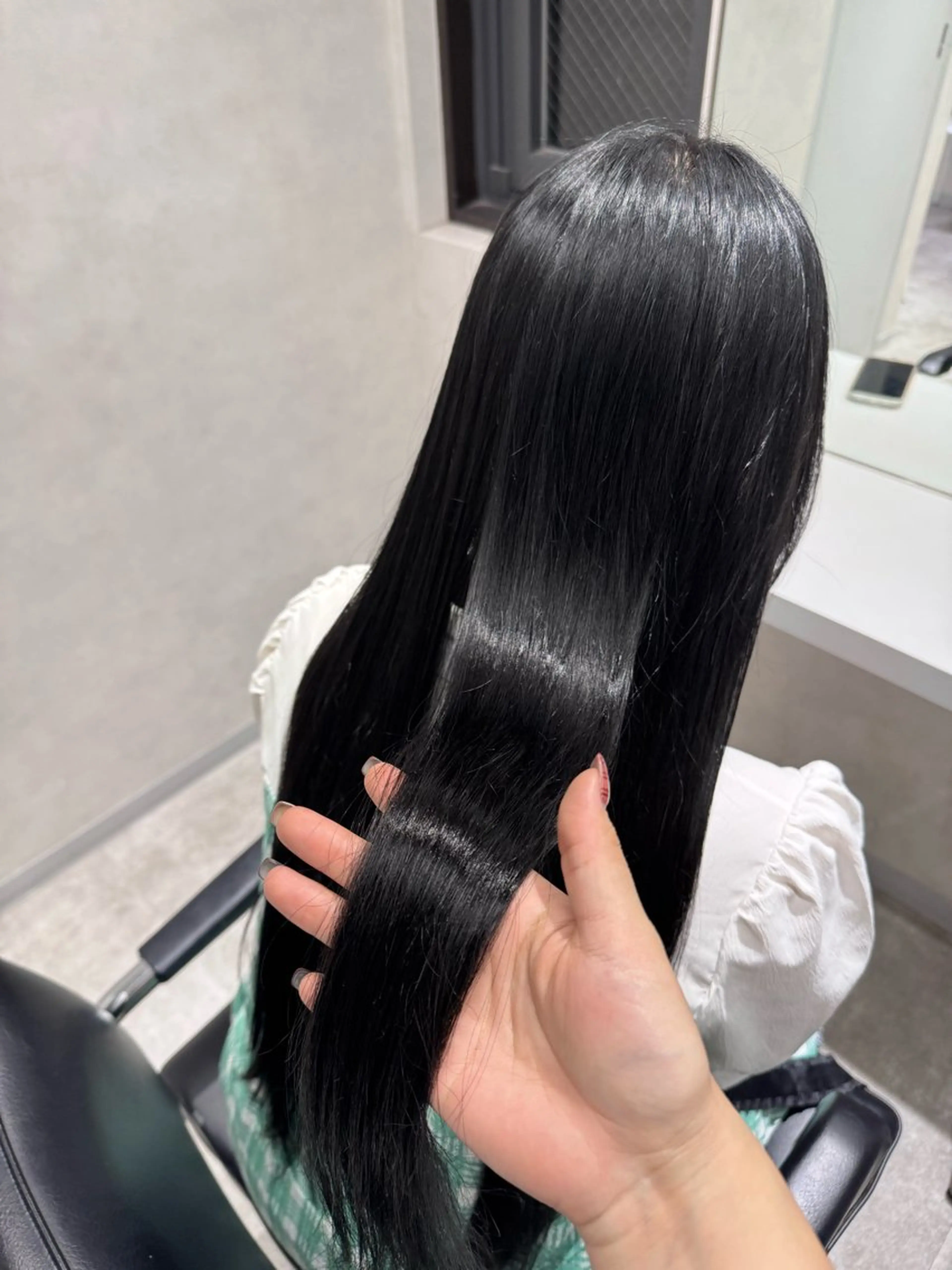 ロング カラー ヘアカラー トリートメント ヘッドスパ モデル募集中/西梅田 naruka🍏のヘアスタイル