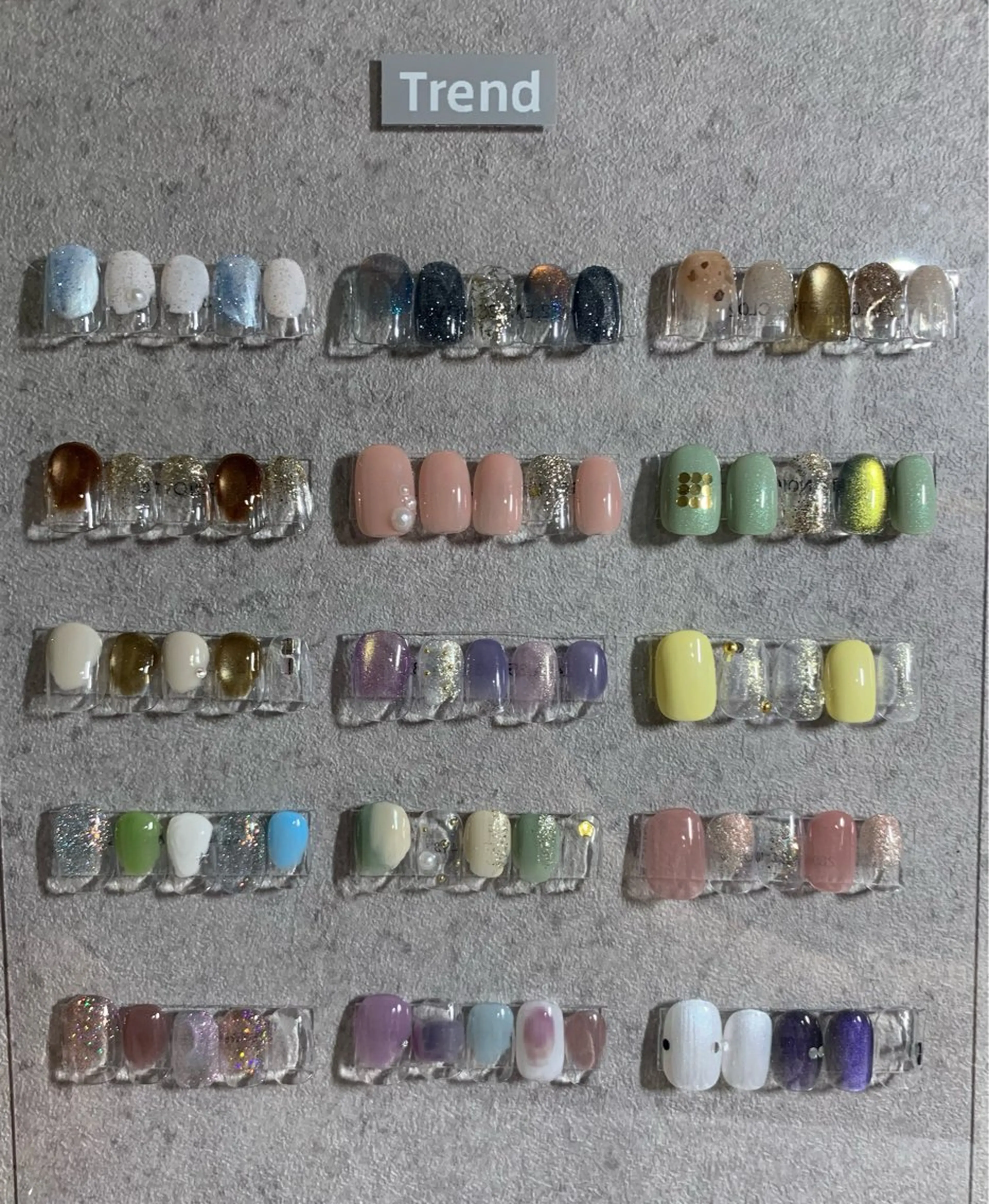 【ハンド】🧃アシンメトリー/トレンドデザインジェル【オフ無し❌】の写真