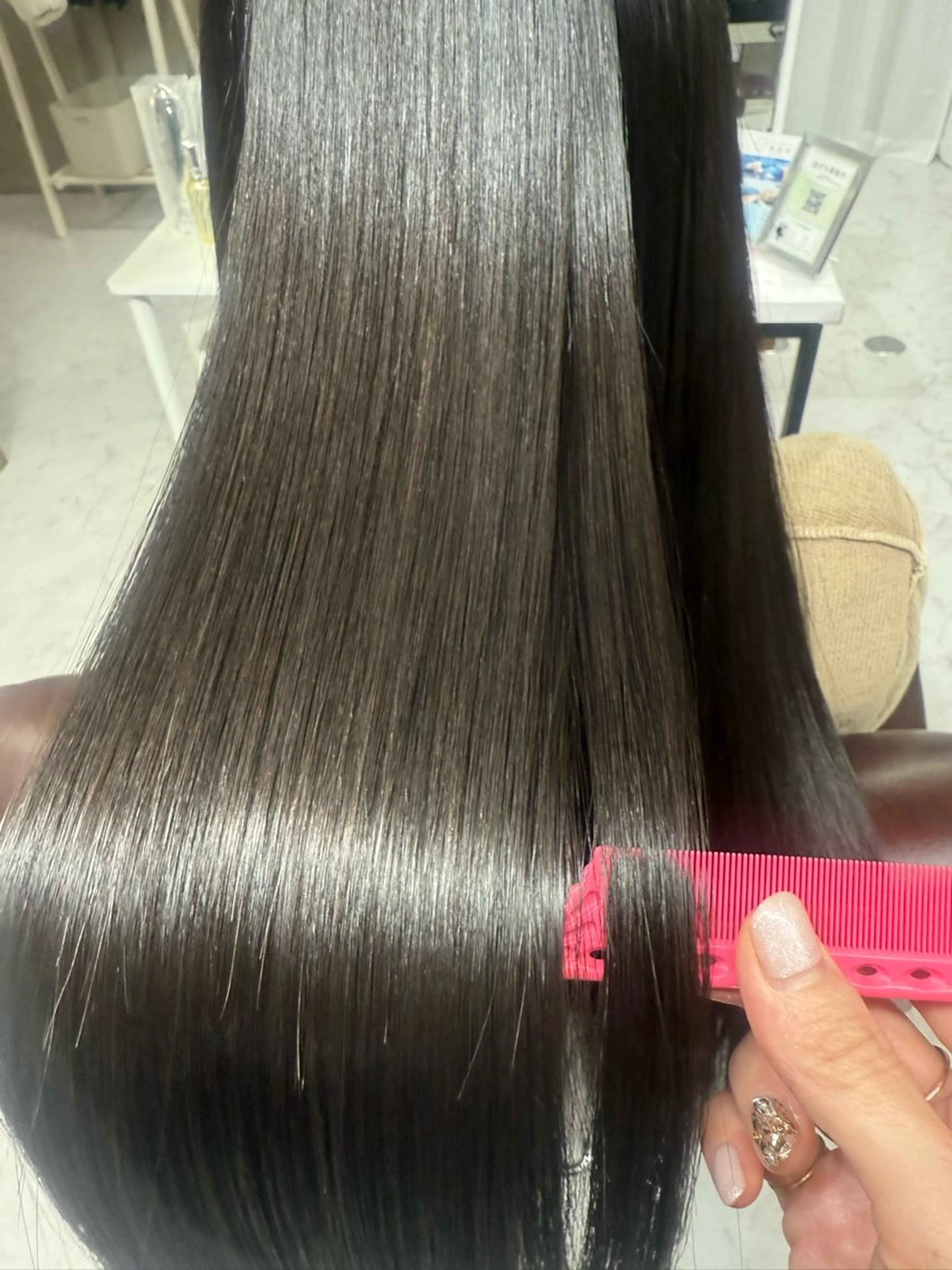 ロング 髪質改善 トリートメント トリートメント fee  小倉店 EMIのヘアスタイル