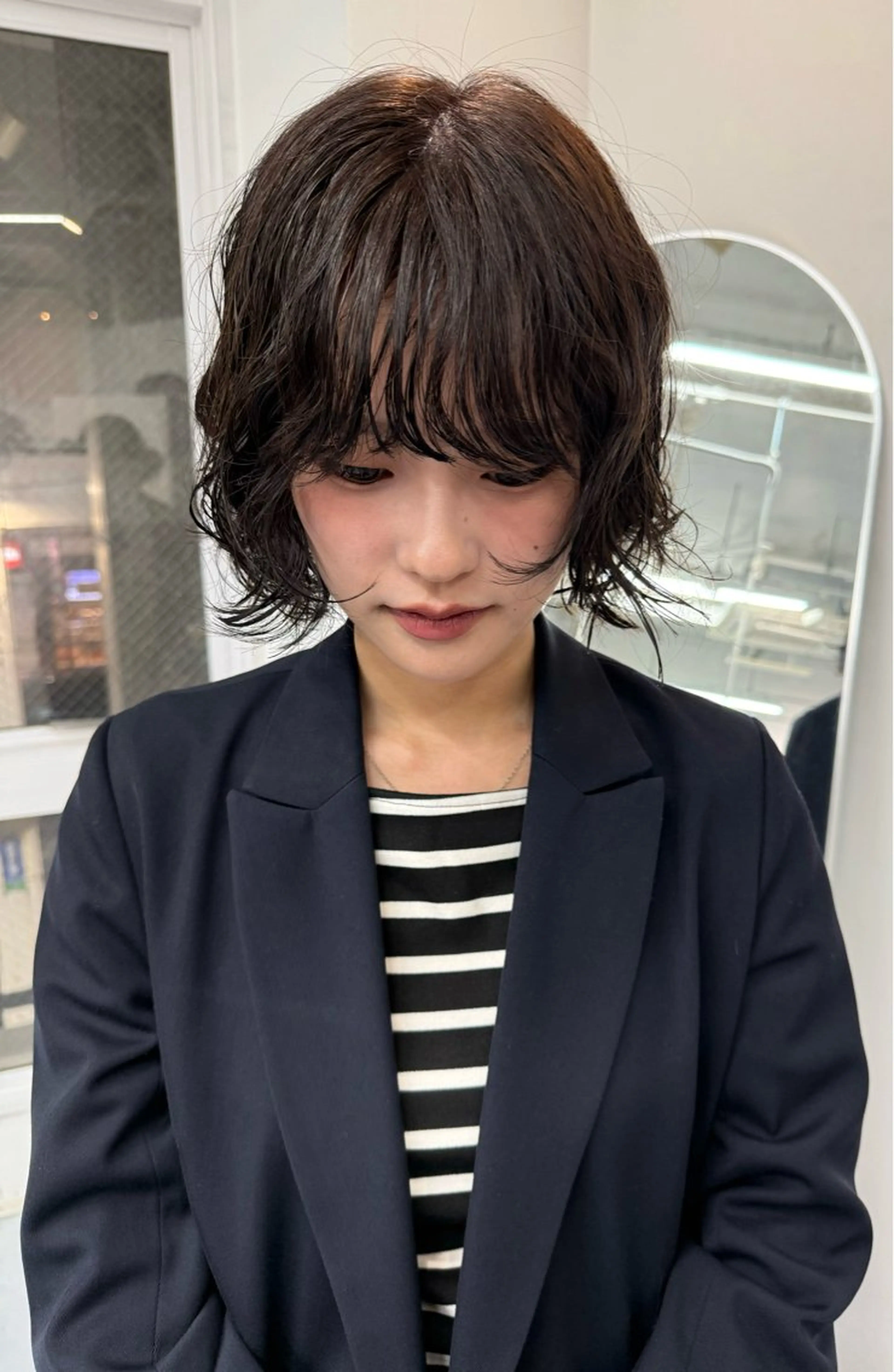 【👀オープン限定価格③⓪％🈹】cut＋perm/treatment🧖🌀《メンズ◎レディース◎》の写真