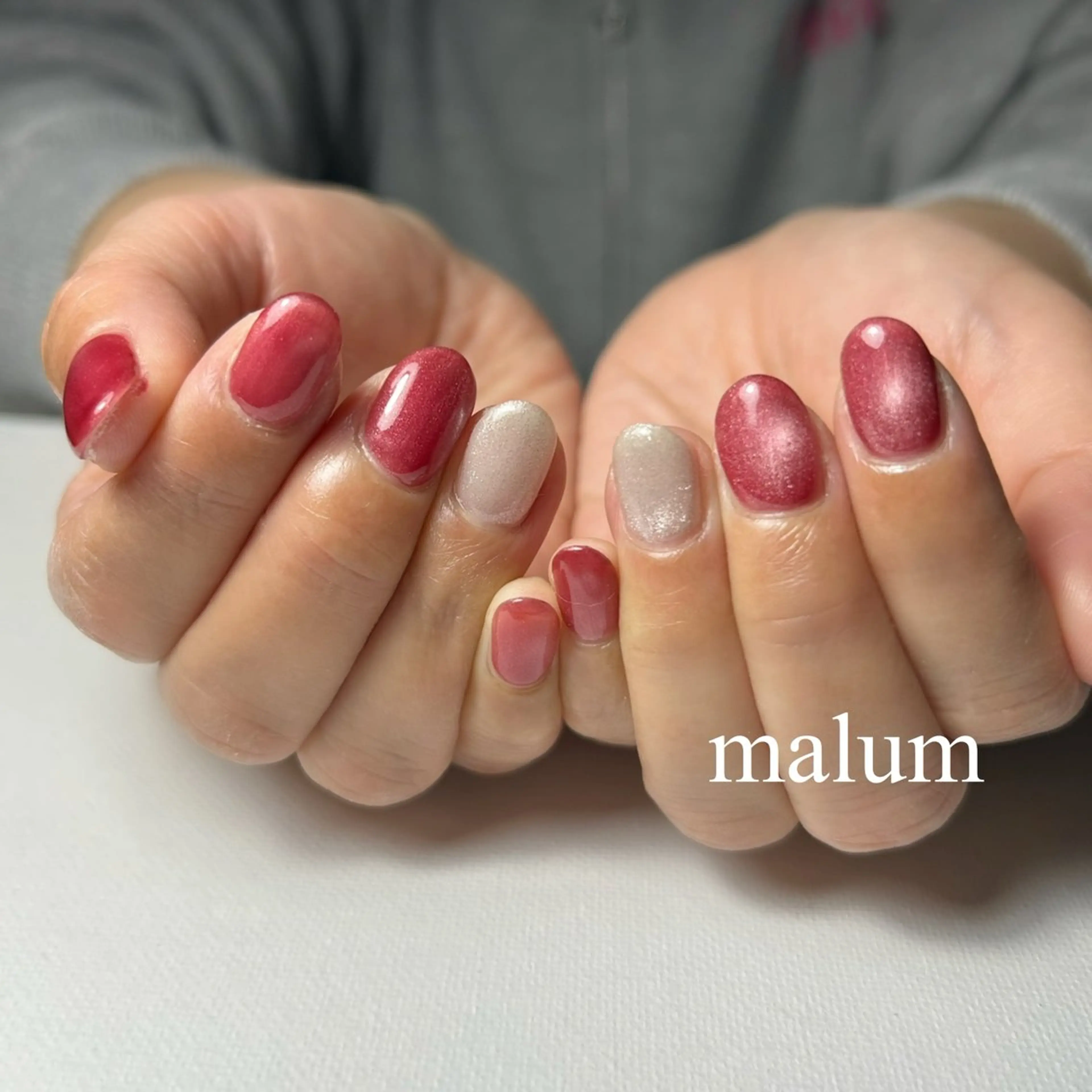 ネイル ハンドネイル malum nailのネイルデザイン