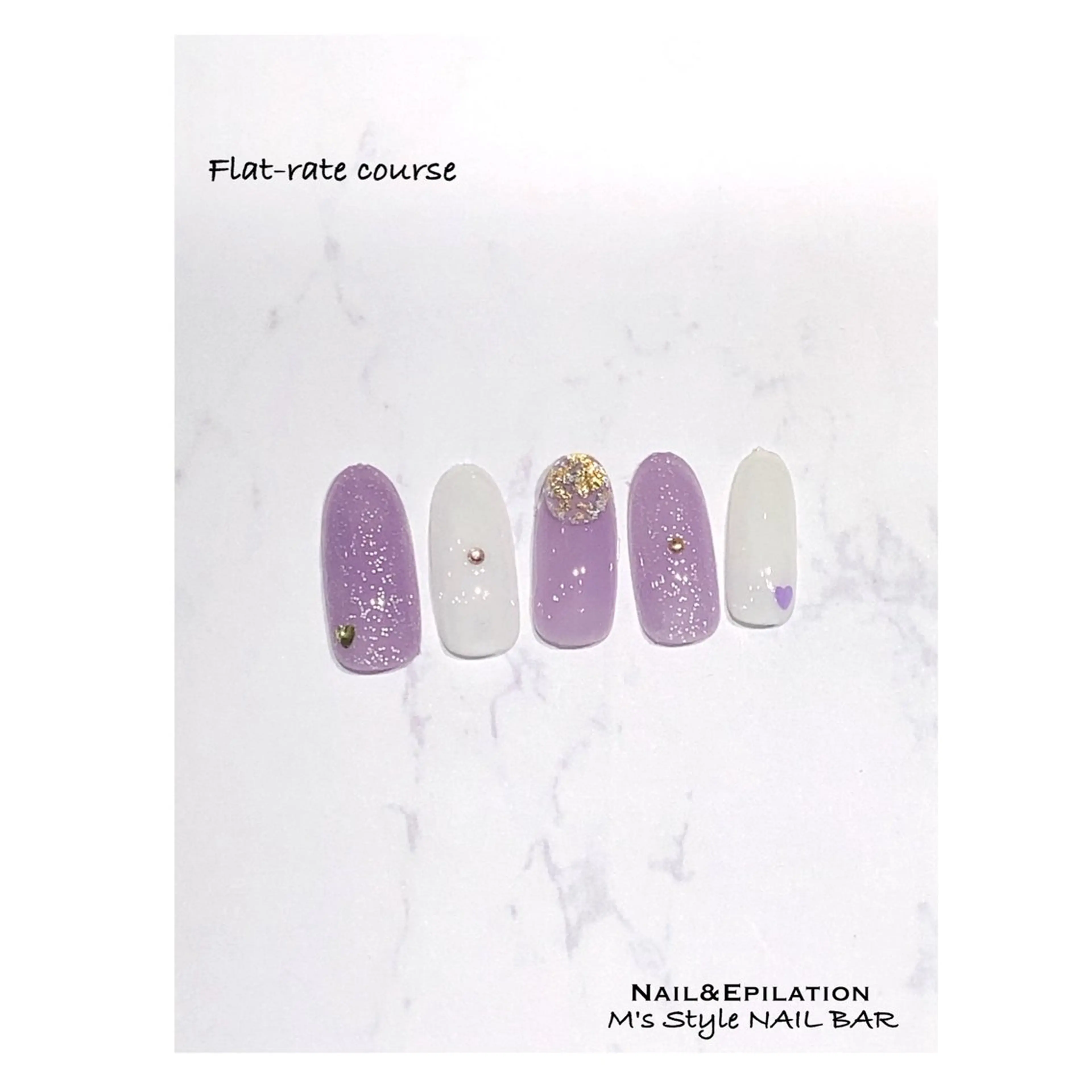 ネイル 成人式 フットネイル フレンチネイル ジェルネイル 韓国ネイル ハンドネイル M's Style NAIL BARのエステ・リラクイメージ