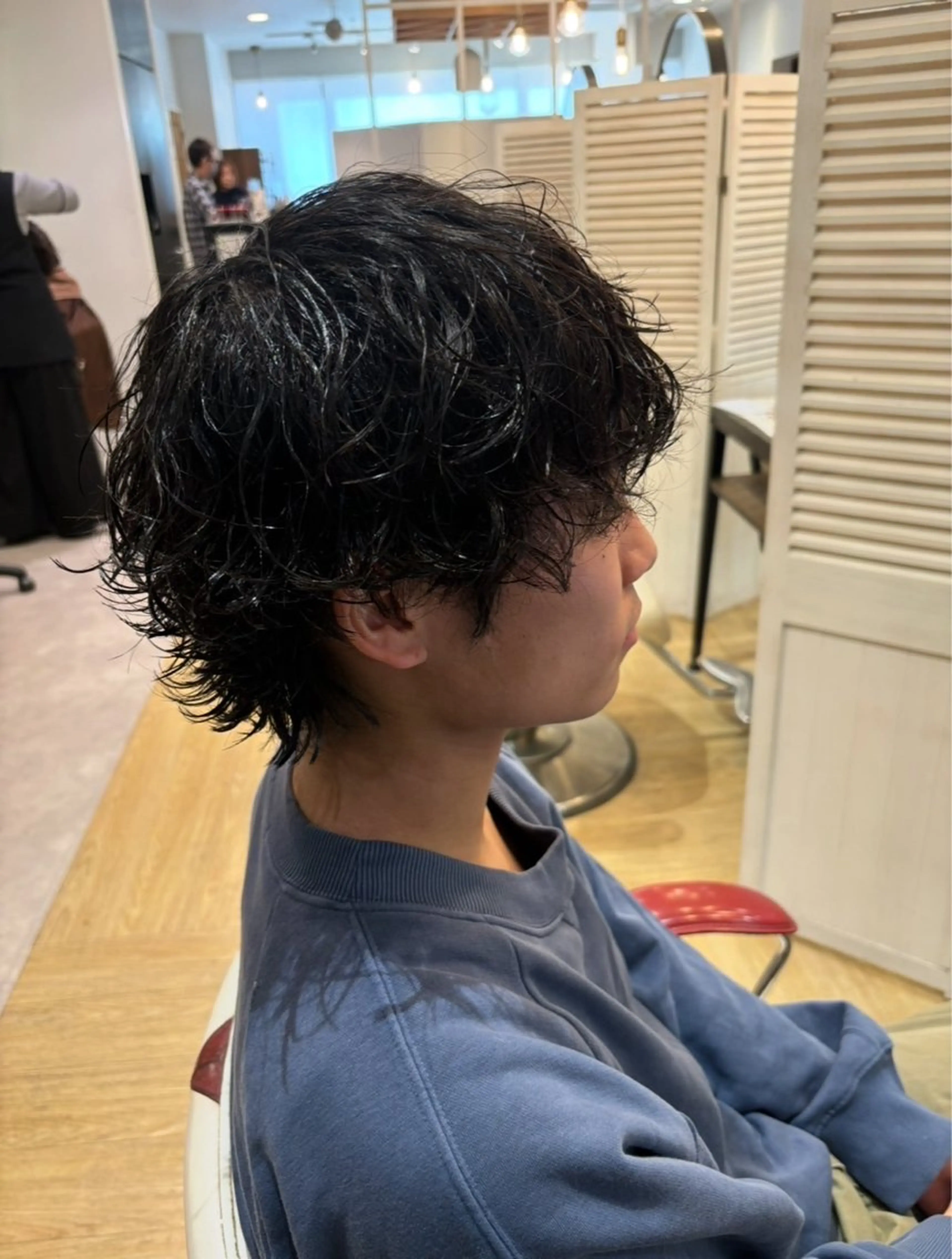 パーマ メンズ HAIR＆MAKE EARTH元住吉所属・髪質改善 特化掛川大輝のヘアスタイル