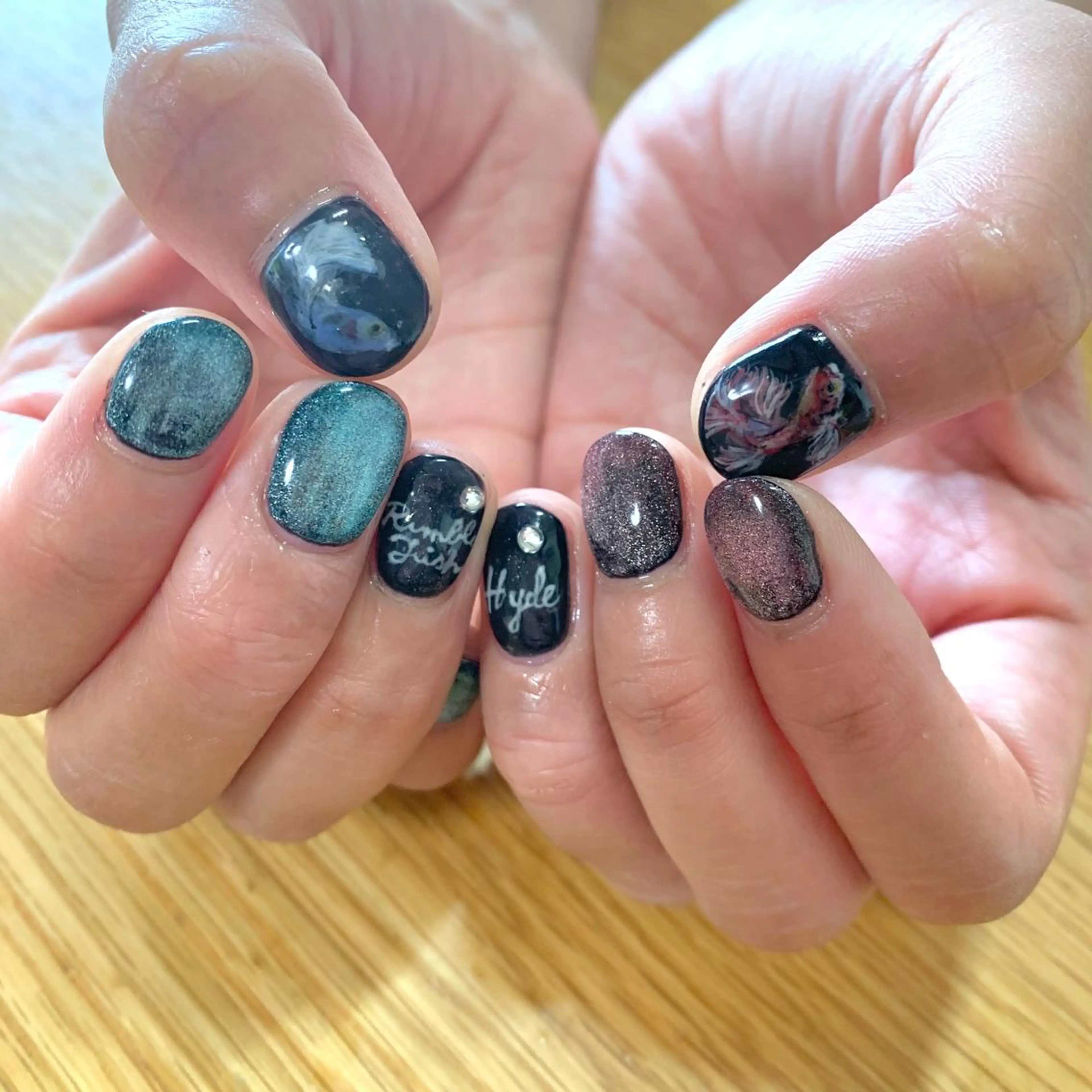 ネイル ハンドネイル nail atelier  new moon所属・森 貴子のネイルデザイン