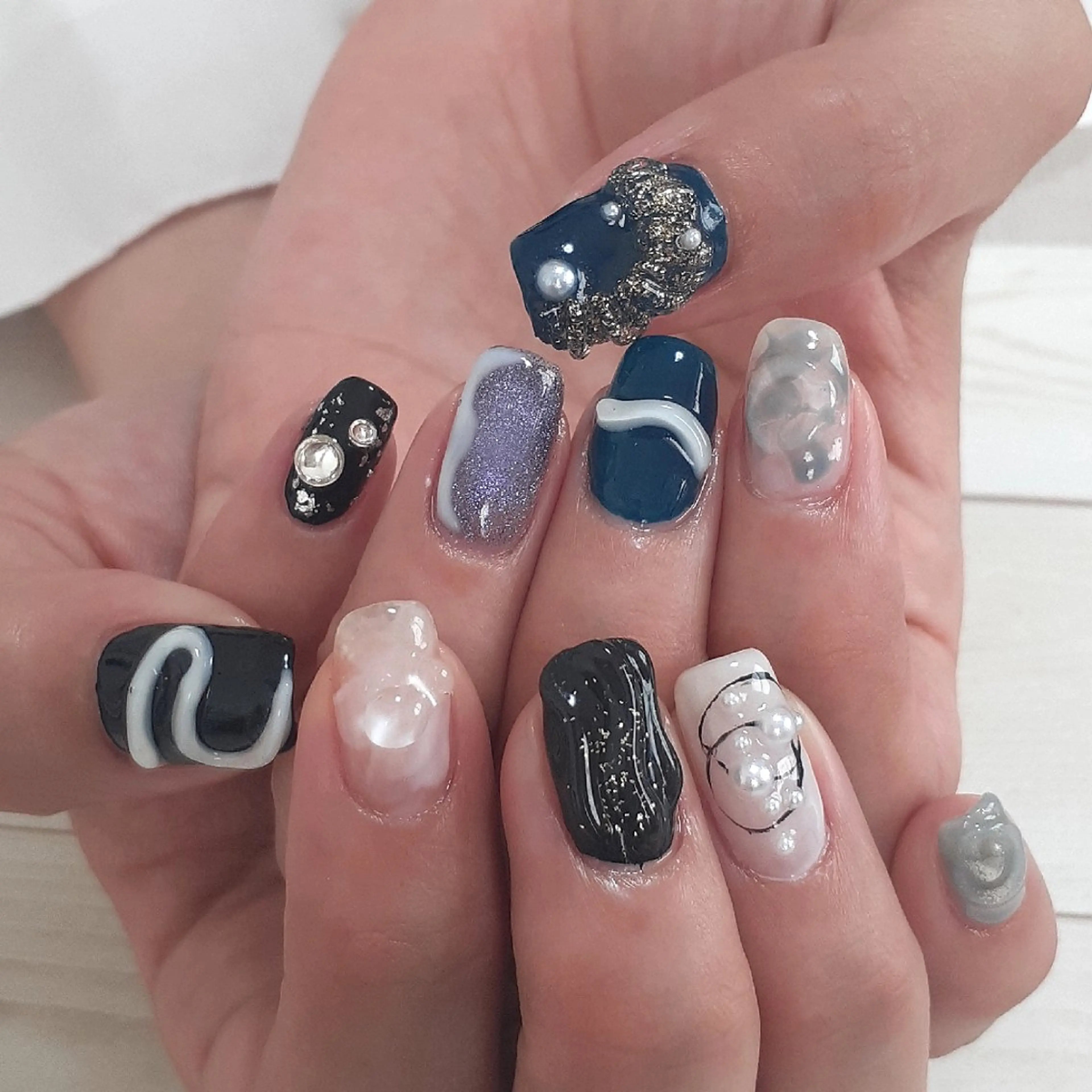 ネイル ハンドネイル 池元 真由美のネイルデザイン