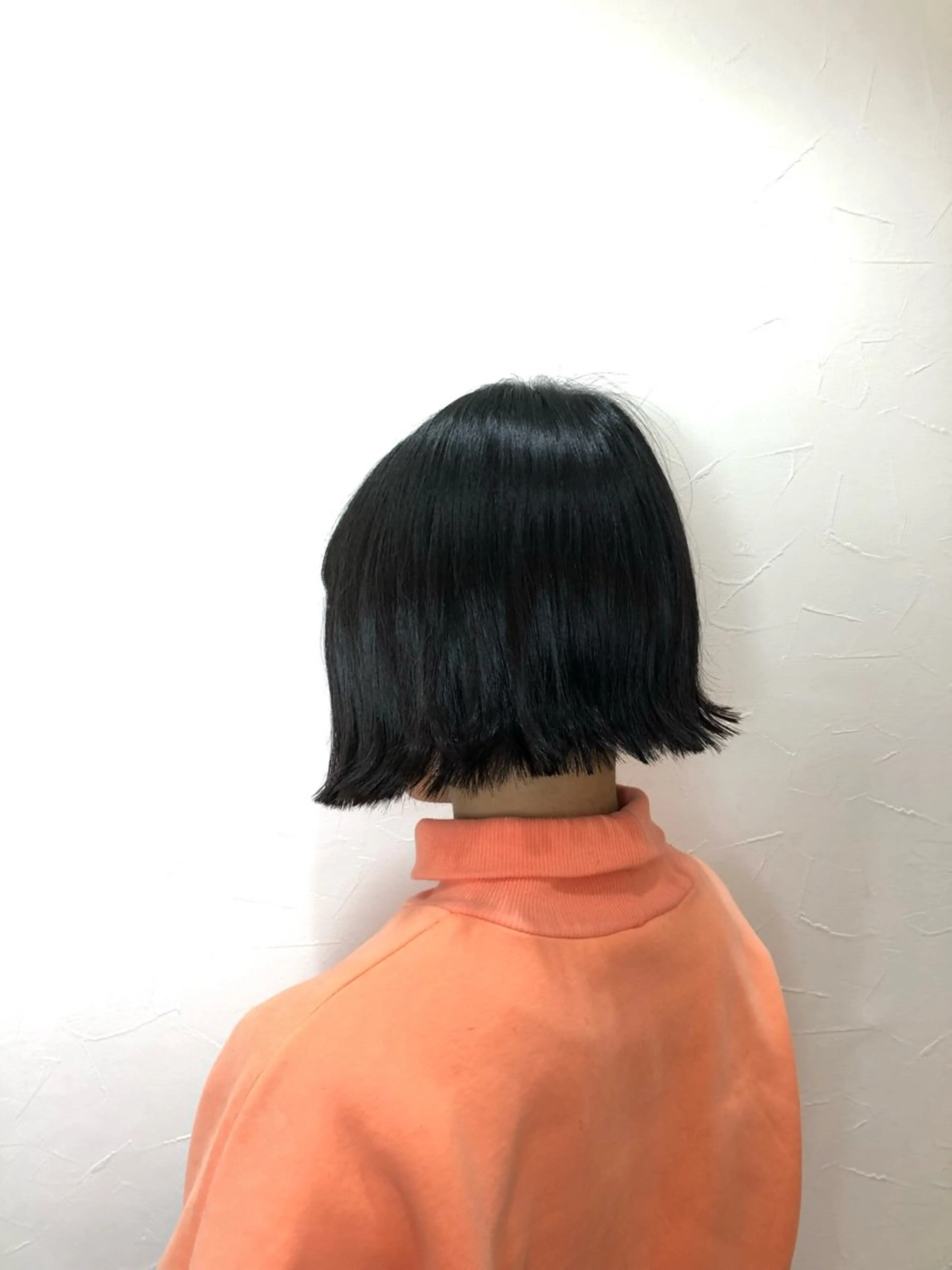 ショート 外ハネヘア 縮毛矯正&髪質改善/ きょうの🐺のヘアスタイル