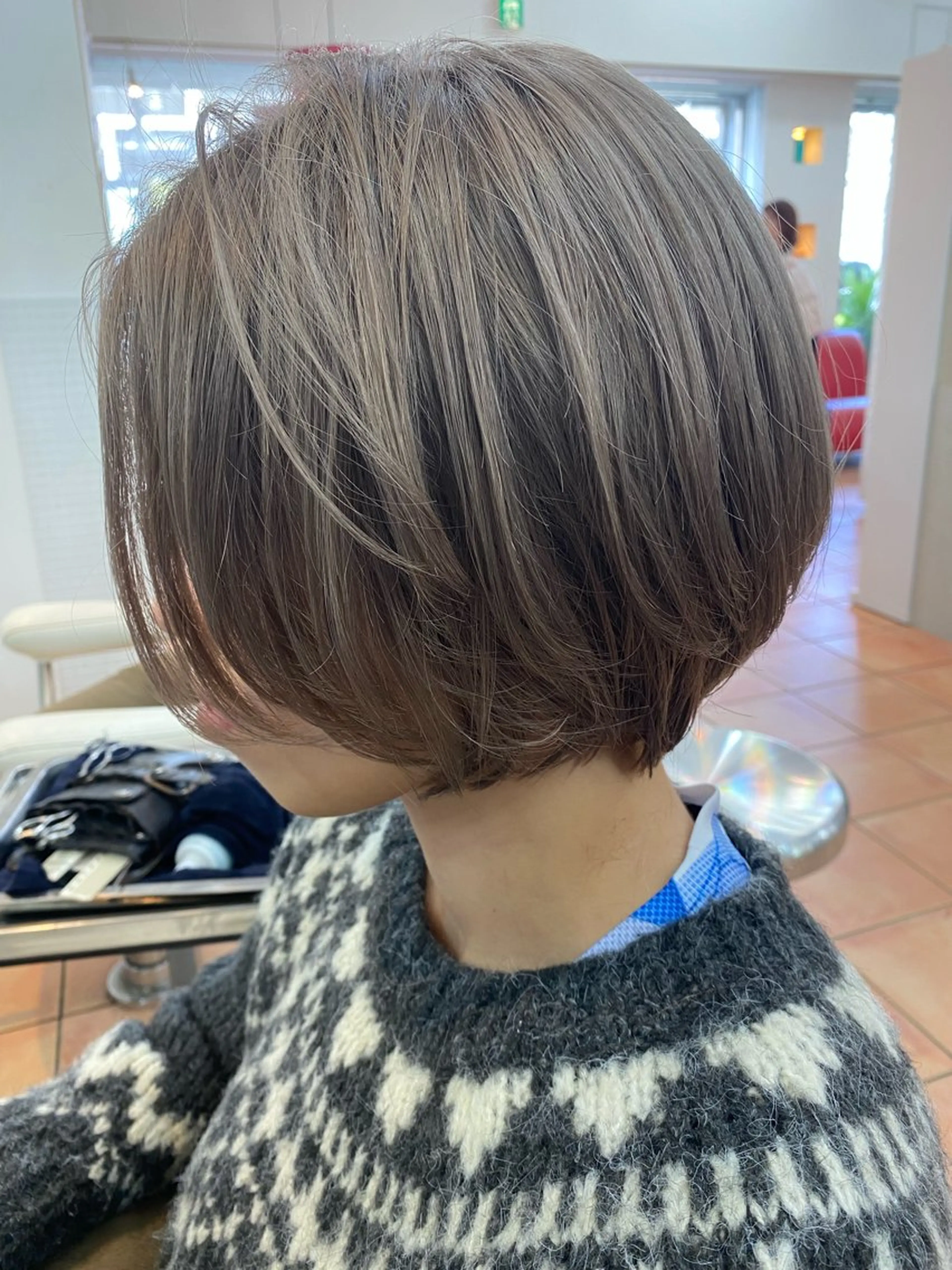 ショート ヘアカラー カラー特化 横川　翔希のヘアスタイル