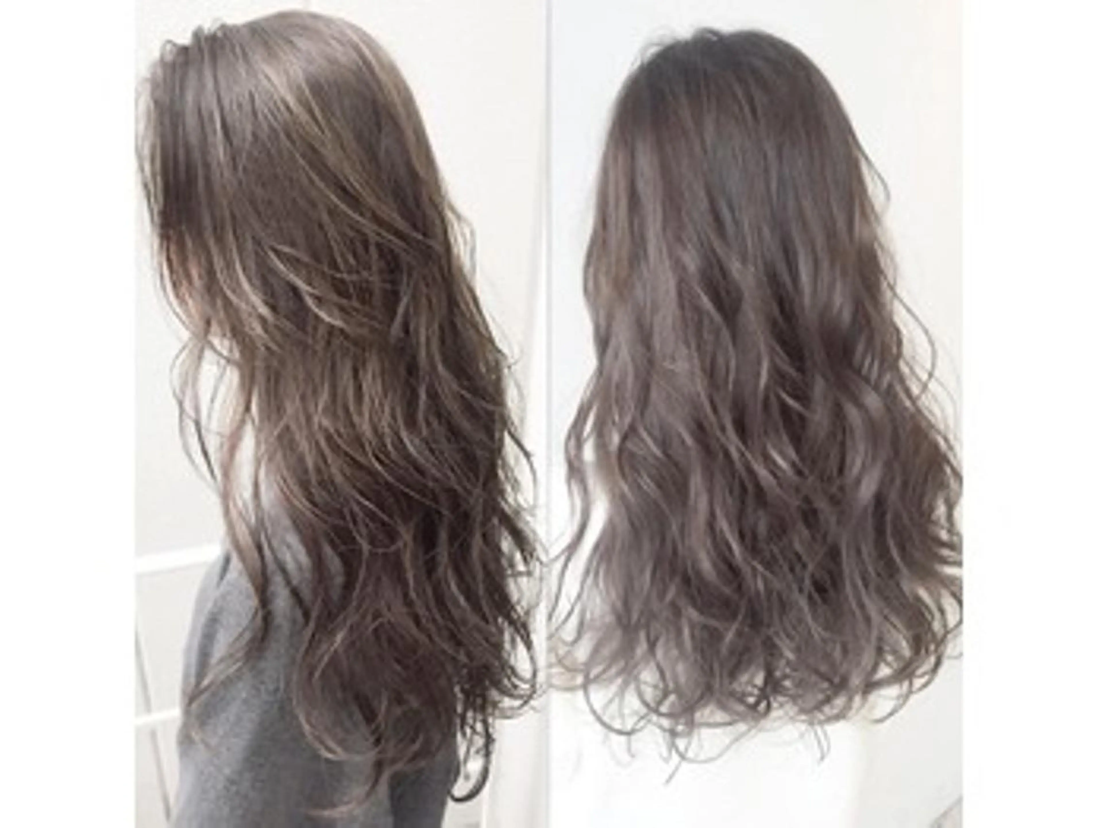 ロング カラー パーマ SHINYA シンヤヘアーズのヘアスタイル