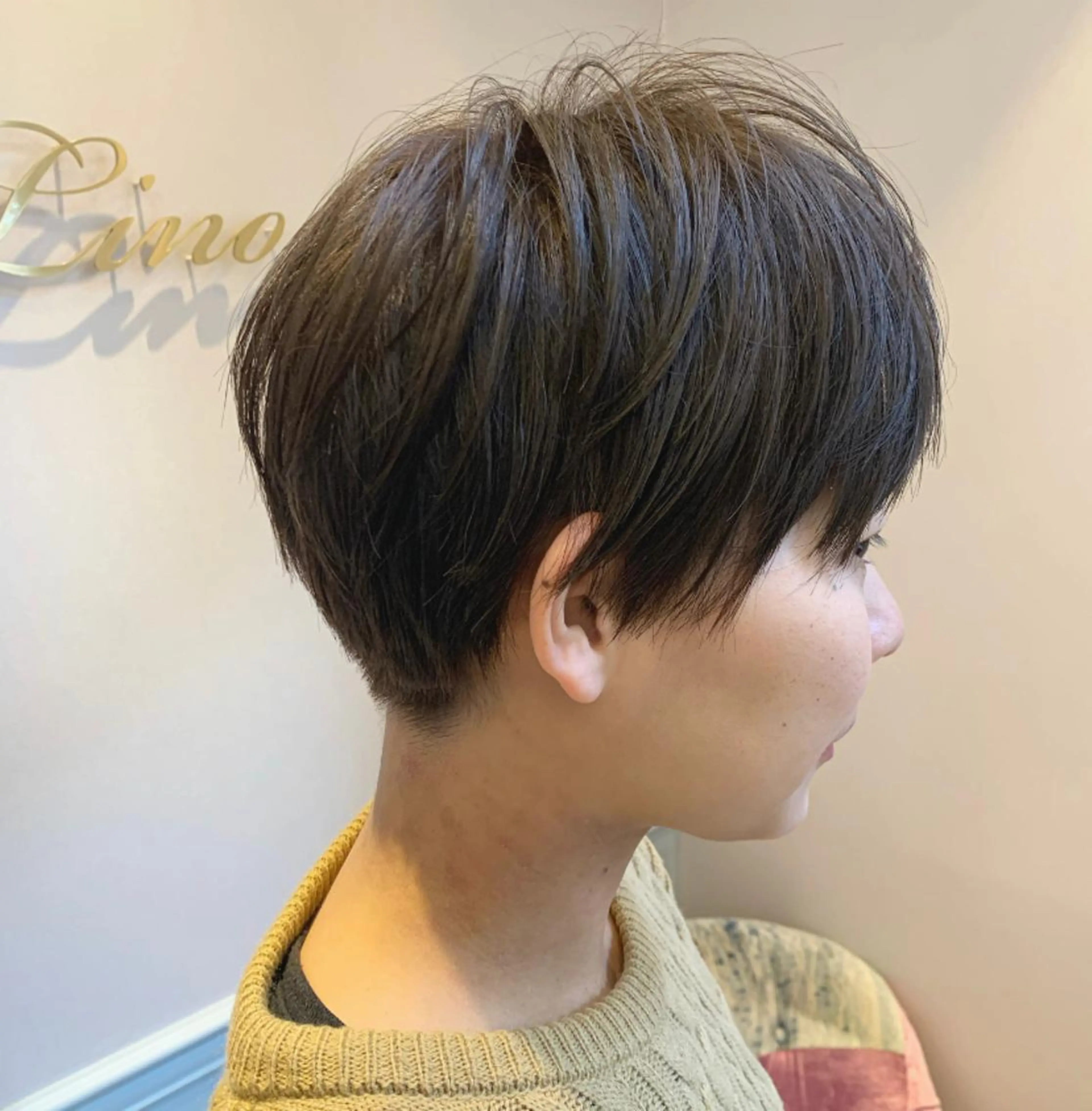 ショート カラー ショートヘア リノヘアーデザイン所属・鈴木 麻希のヘアスタイル