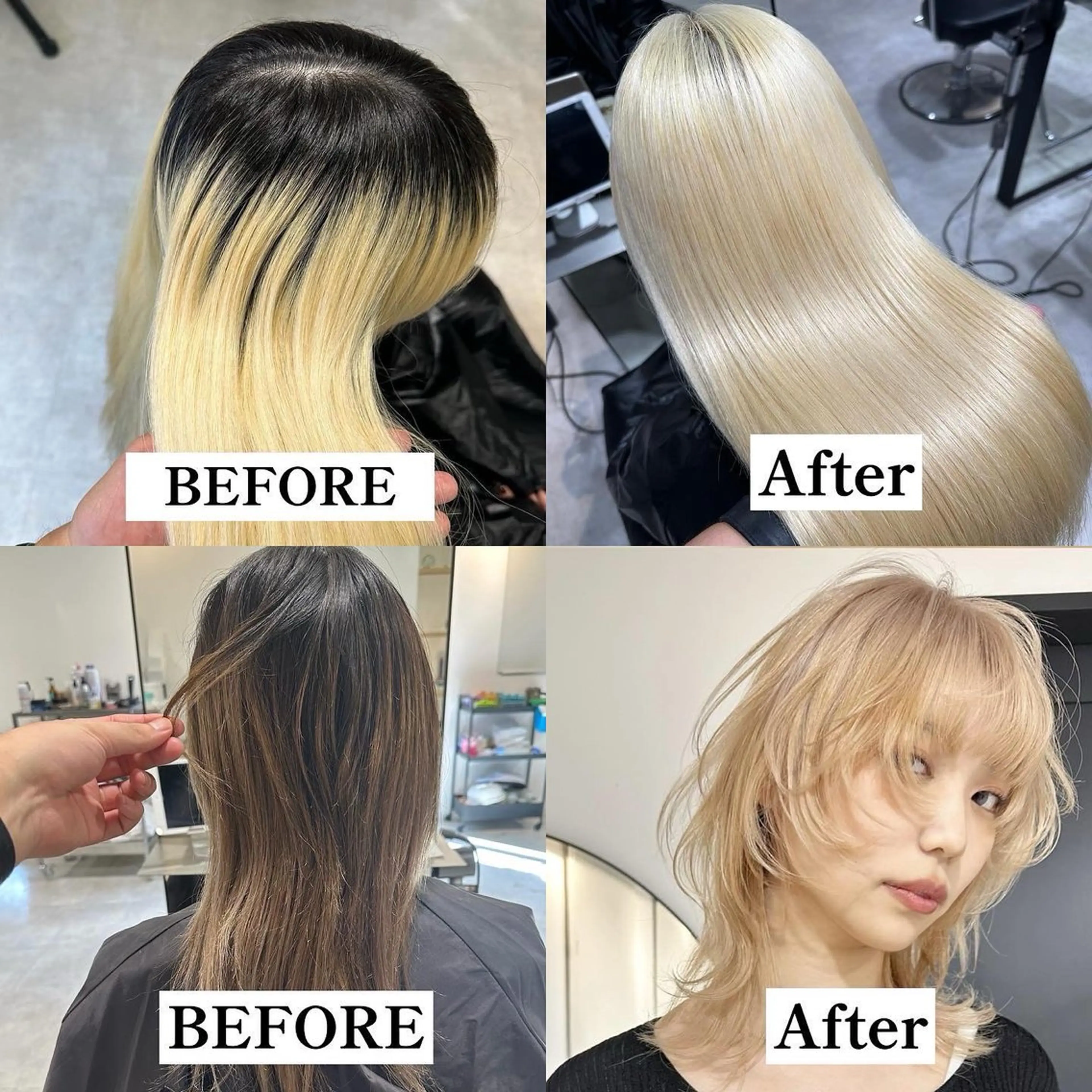 セミロング カラー ETOILE所属・レイヤーカット 海老原寛大のヘアスタイル
