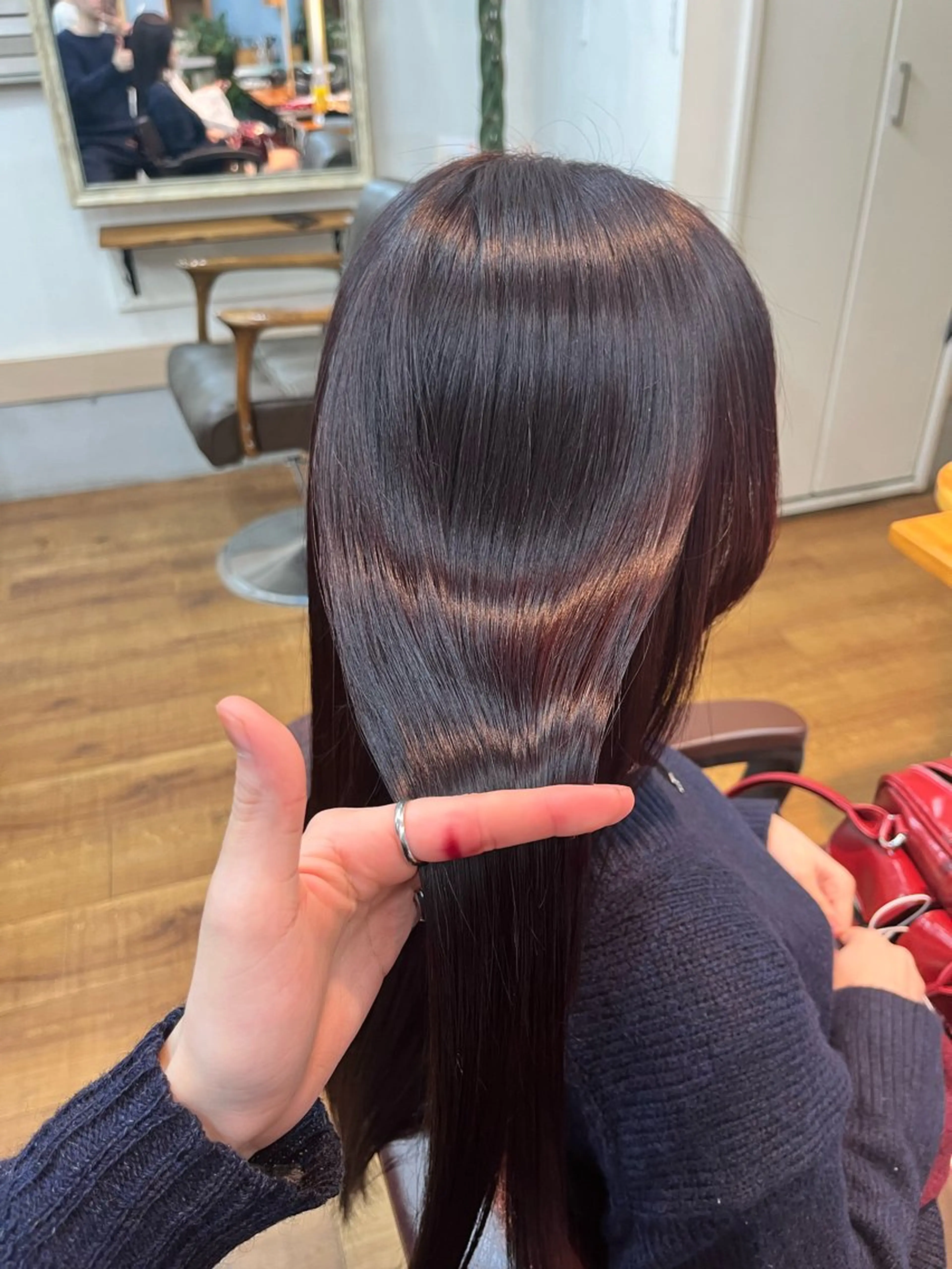 ロング 髪質改善 🫧艶髪デザイナー 🫧白石航汰のヘアスタイル