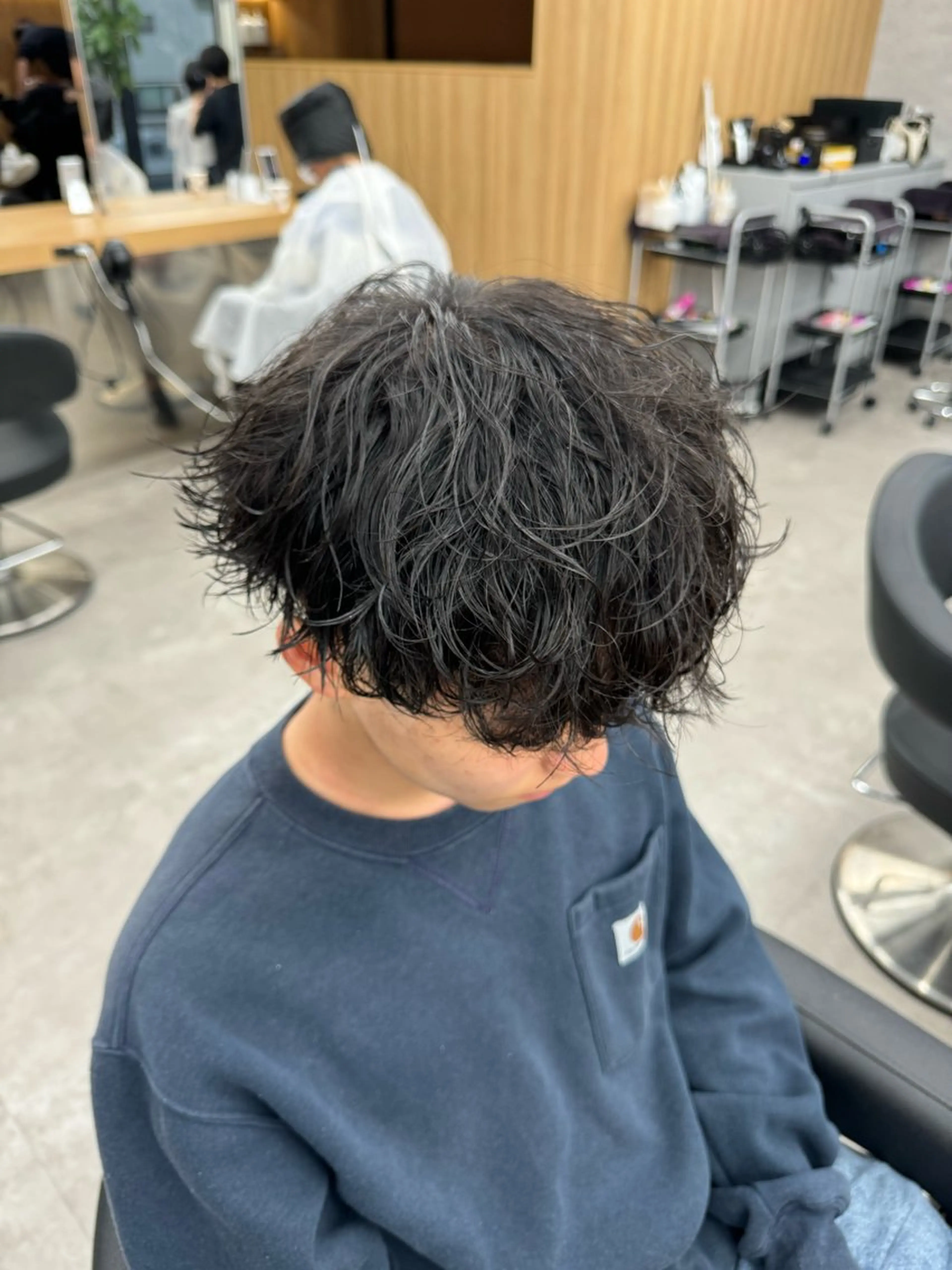 メンズ カット パーマ ヘアセット メンズ特化 🌟YURA🌟のヘアスタイル