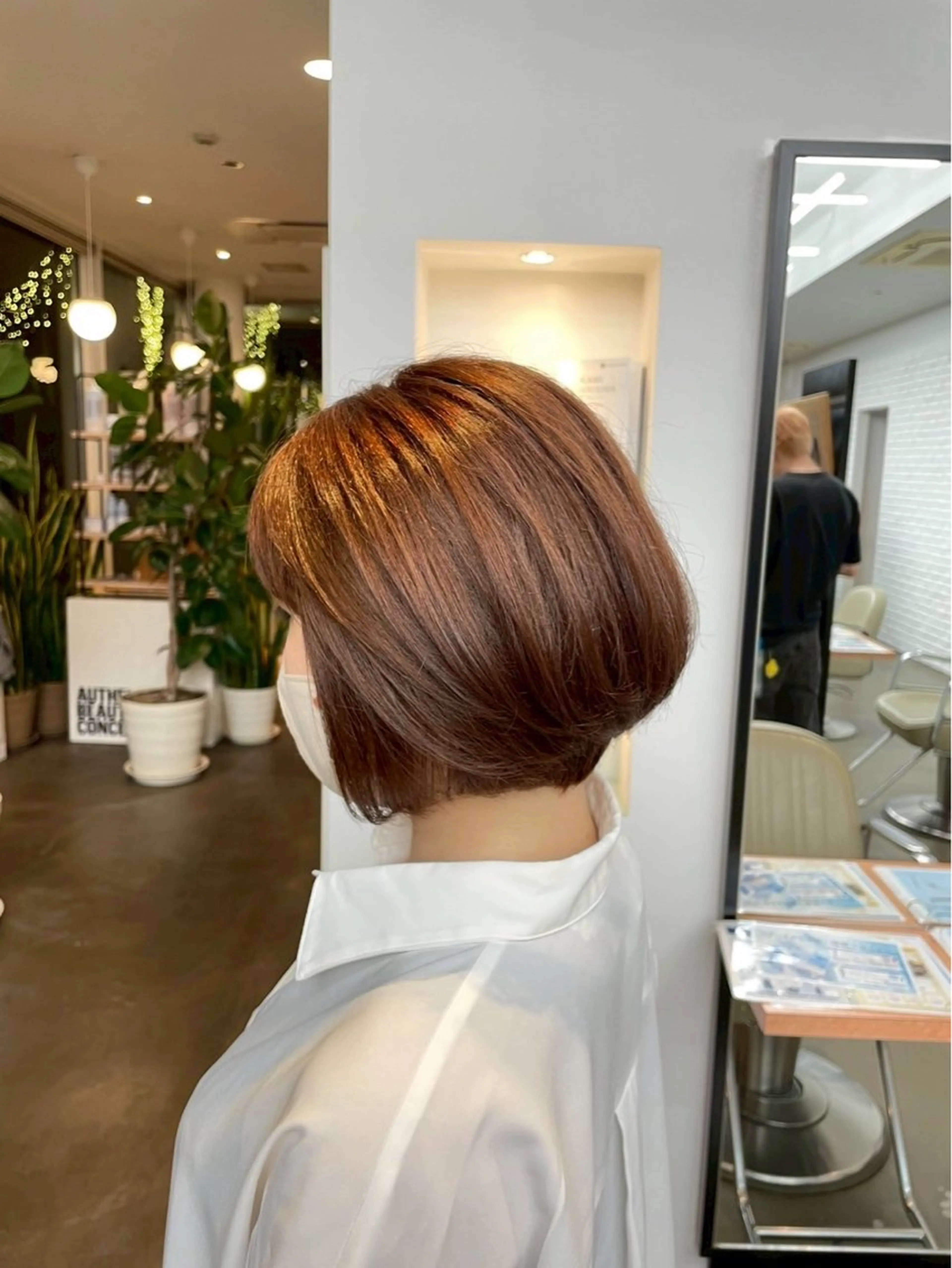 ショート ボブ ディフィーノ青山所属・石川 野乃花のヘアスタイル