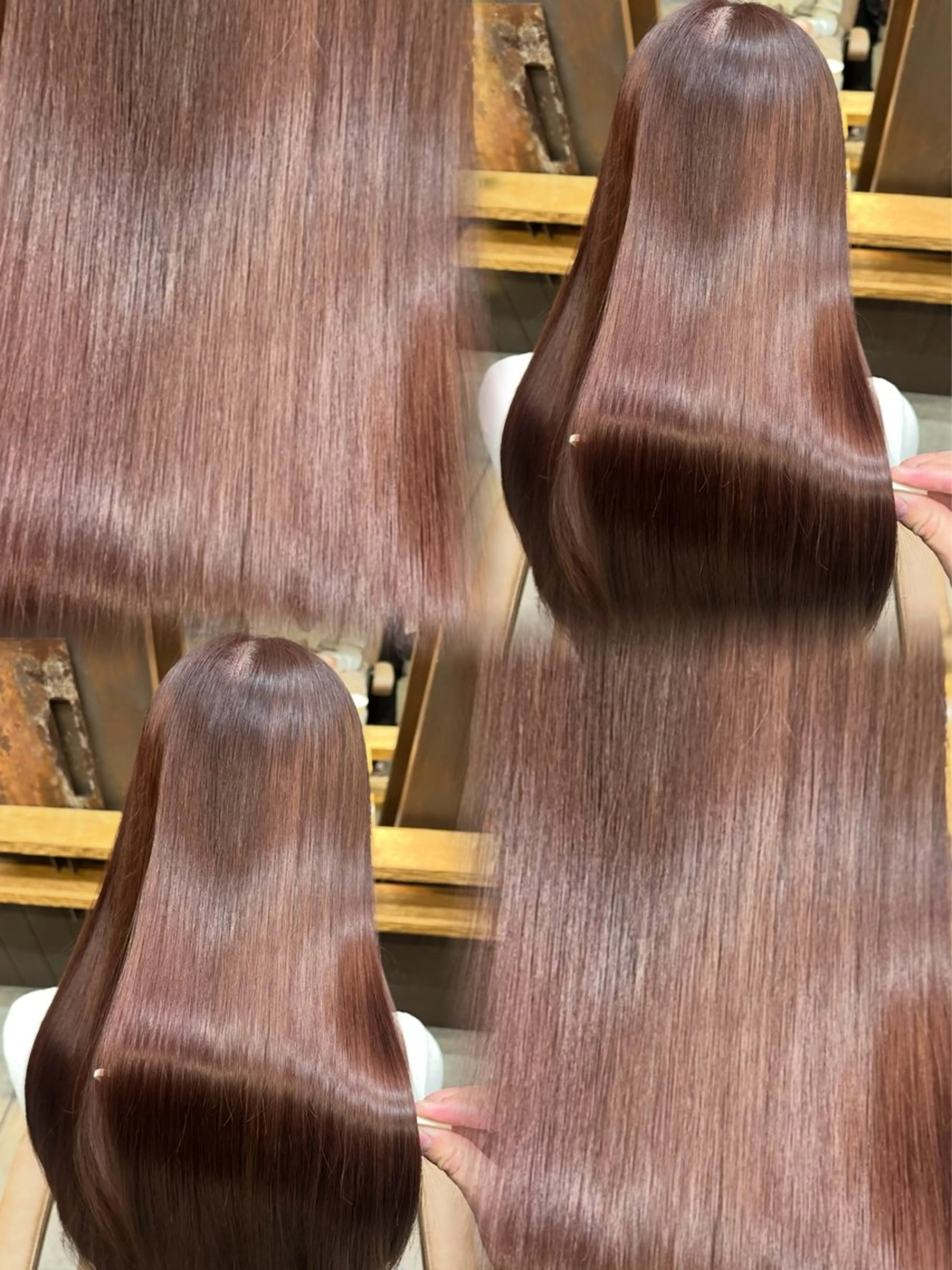 ロング ヘアカラー 艶カラー／ 今井春汰のヘアスタイル