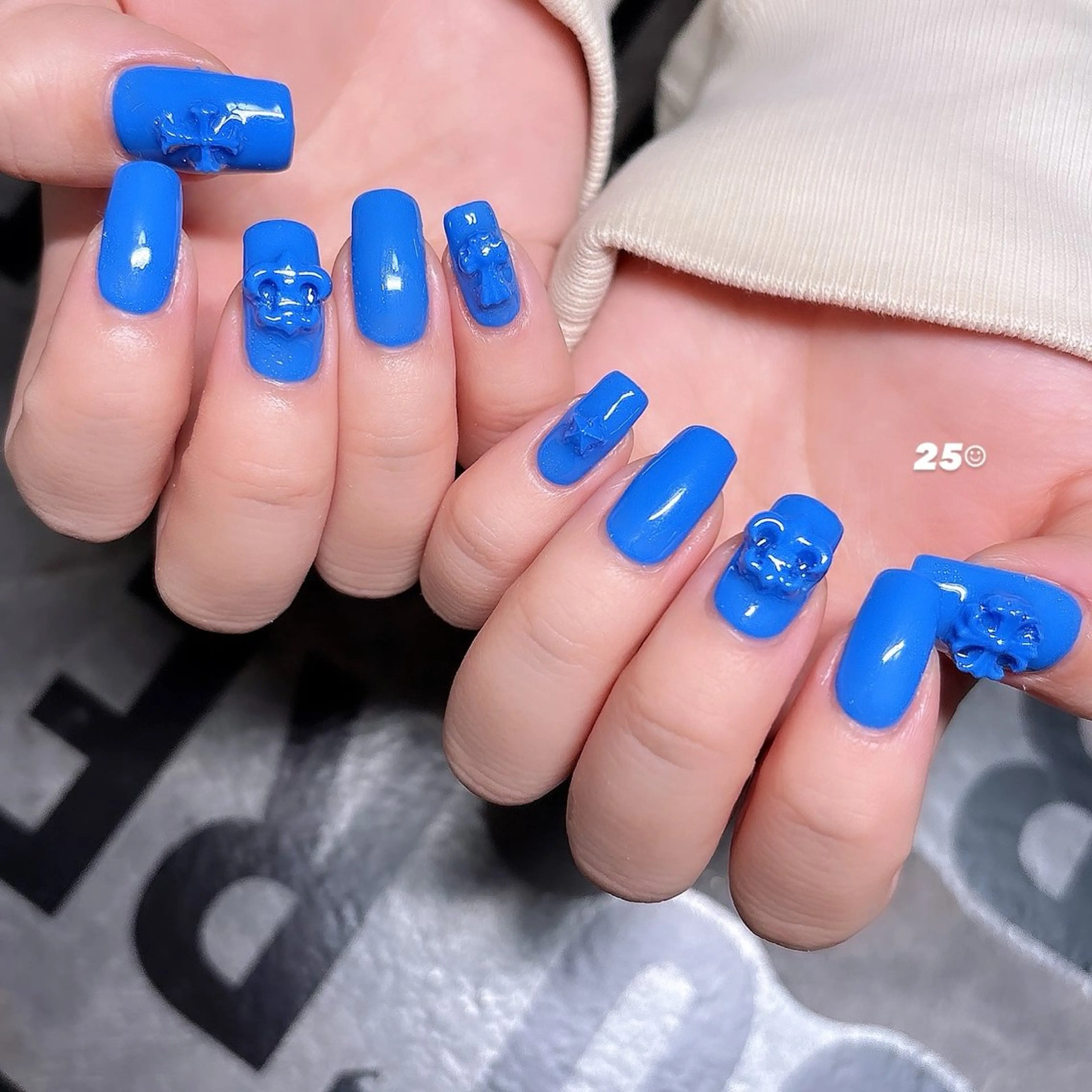 自爪🩷ノーマルカラー・ラメの写真