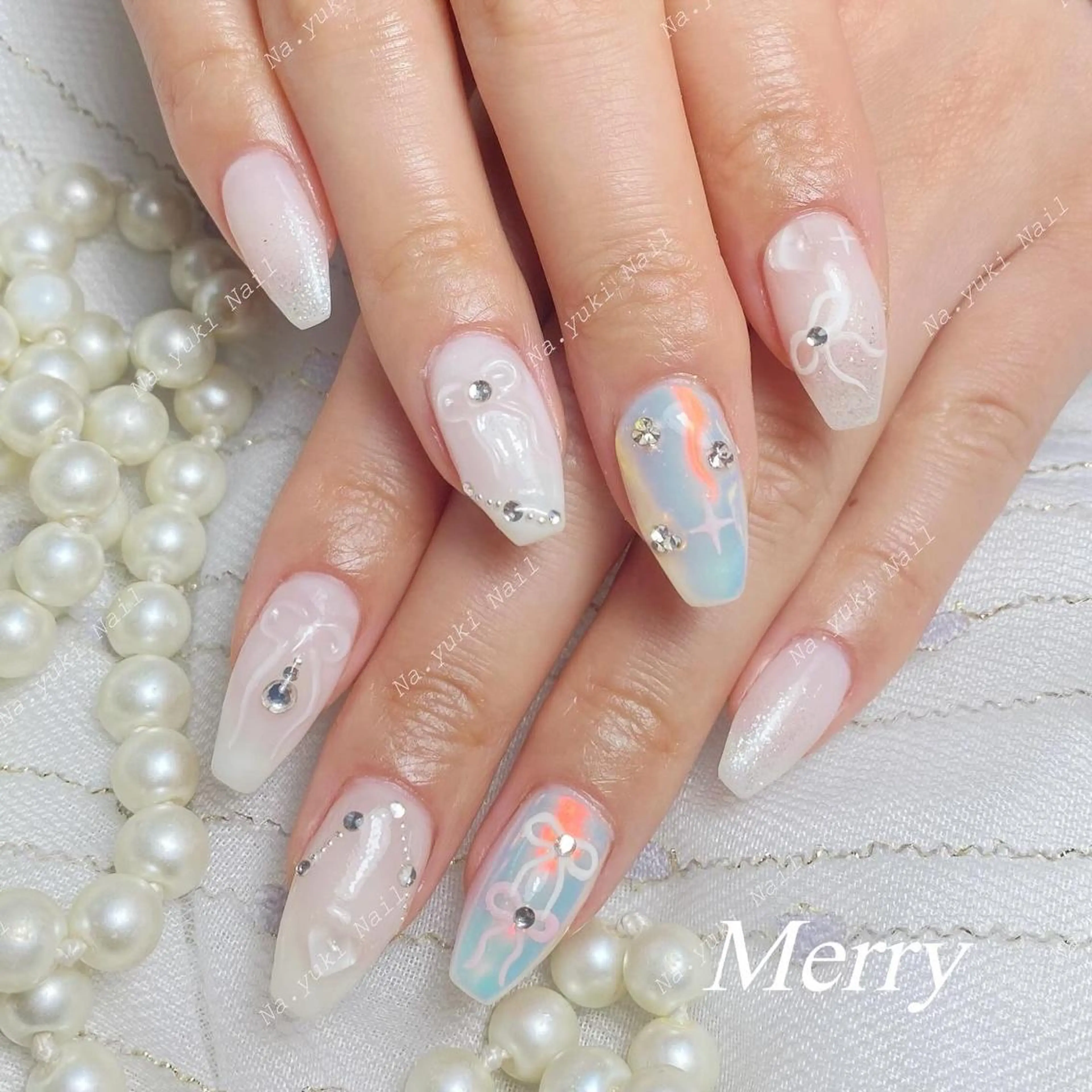 ネイル ハンドネイル ハンドケア 🦋 Queenieのネイルデザイン