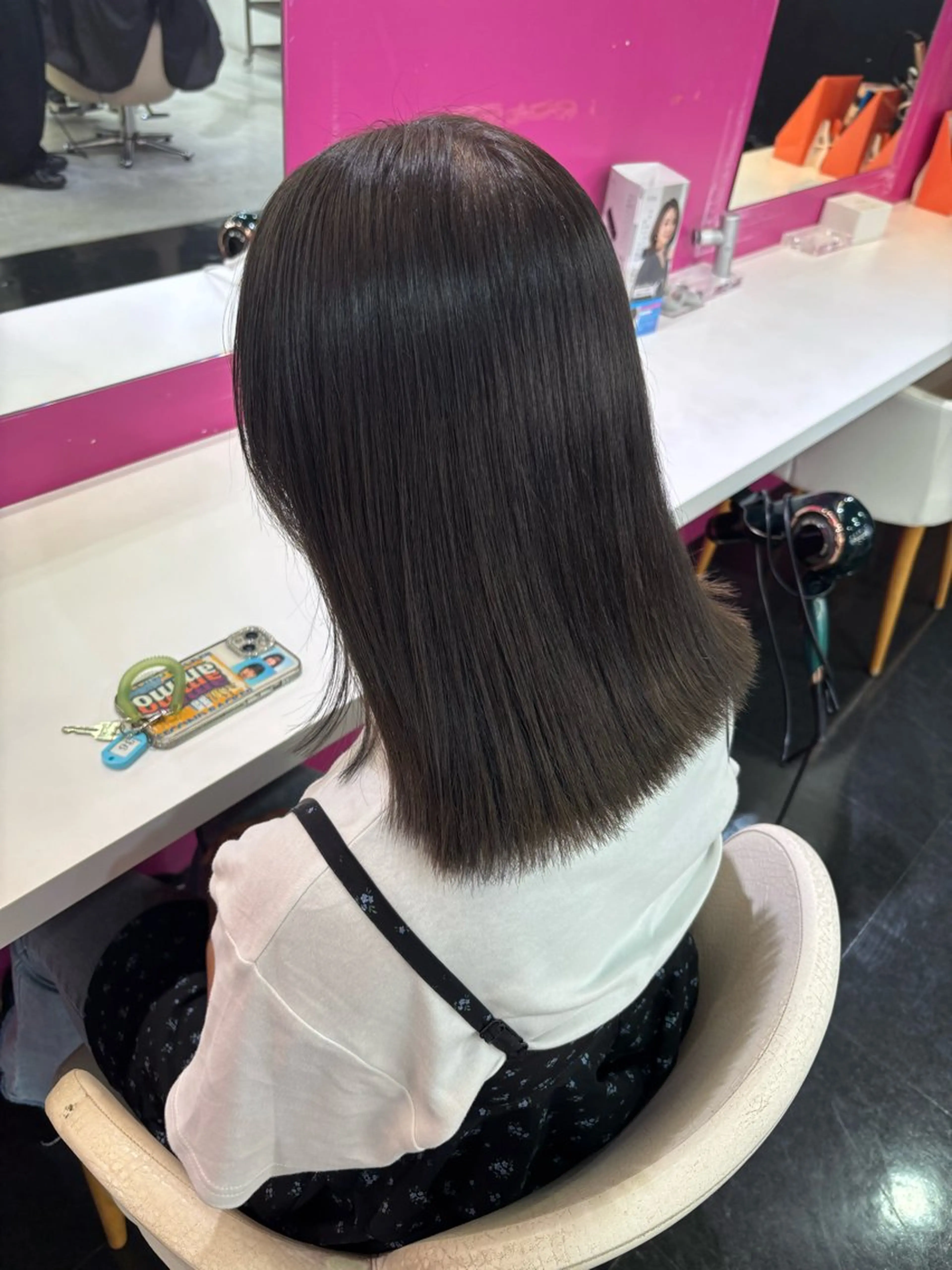 セミロング ヘアカラー トリートメント add   by K-two所属・🦕K-two/ シノハラナルミ🦕のヘアスタイル