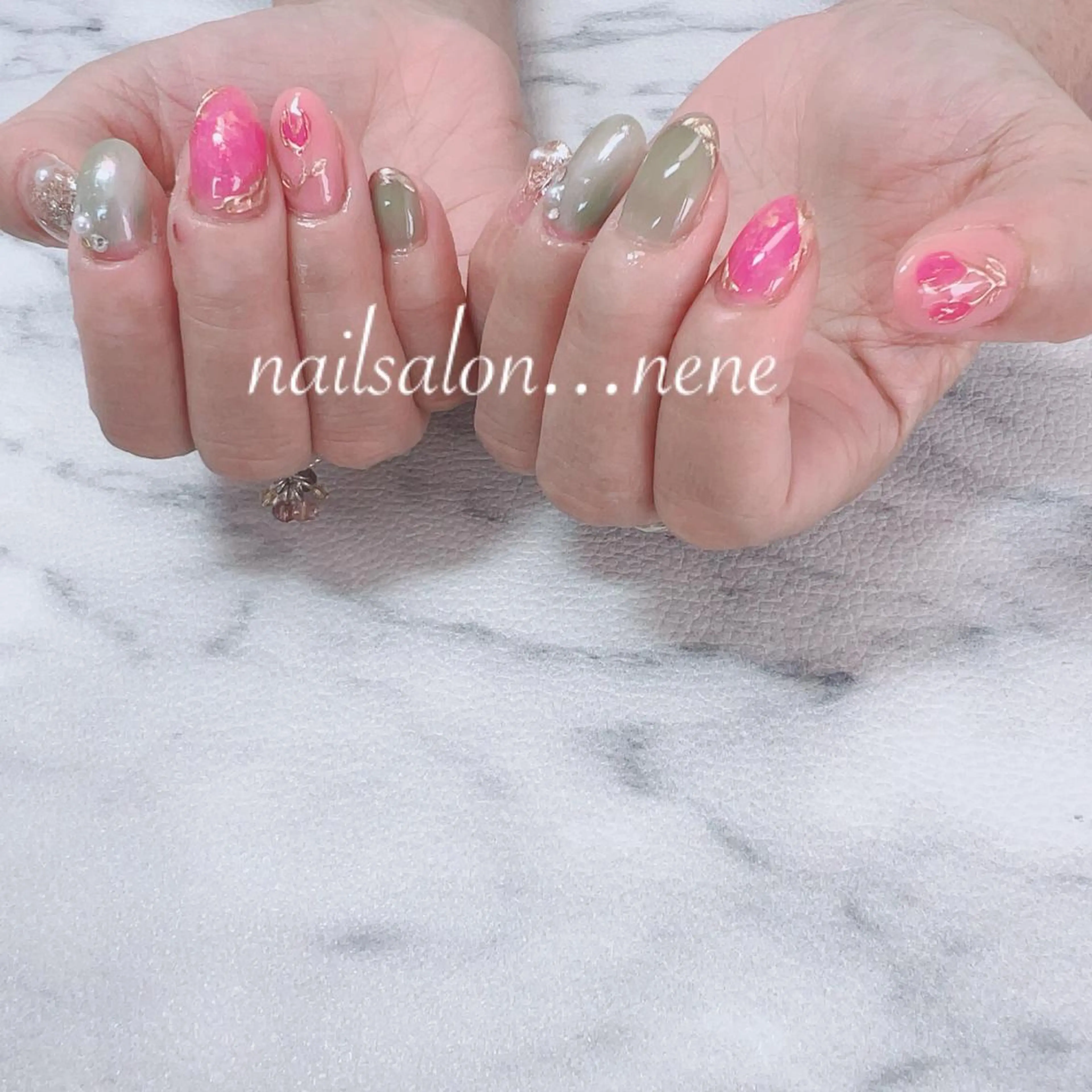 ネイル ニュアンスネイル nailsalon ...neneのネイルデザイン