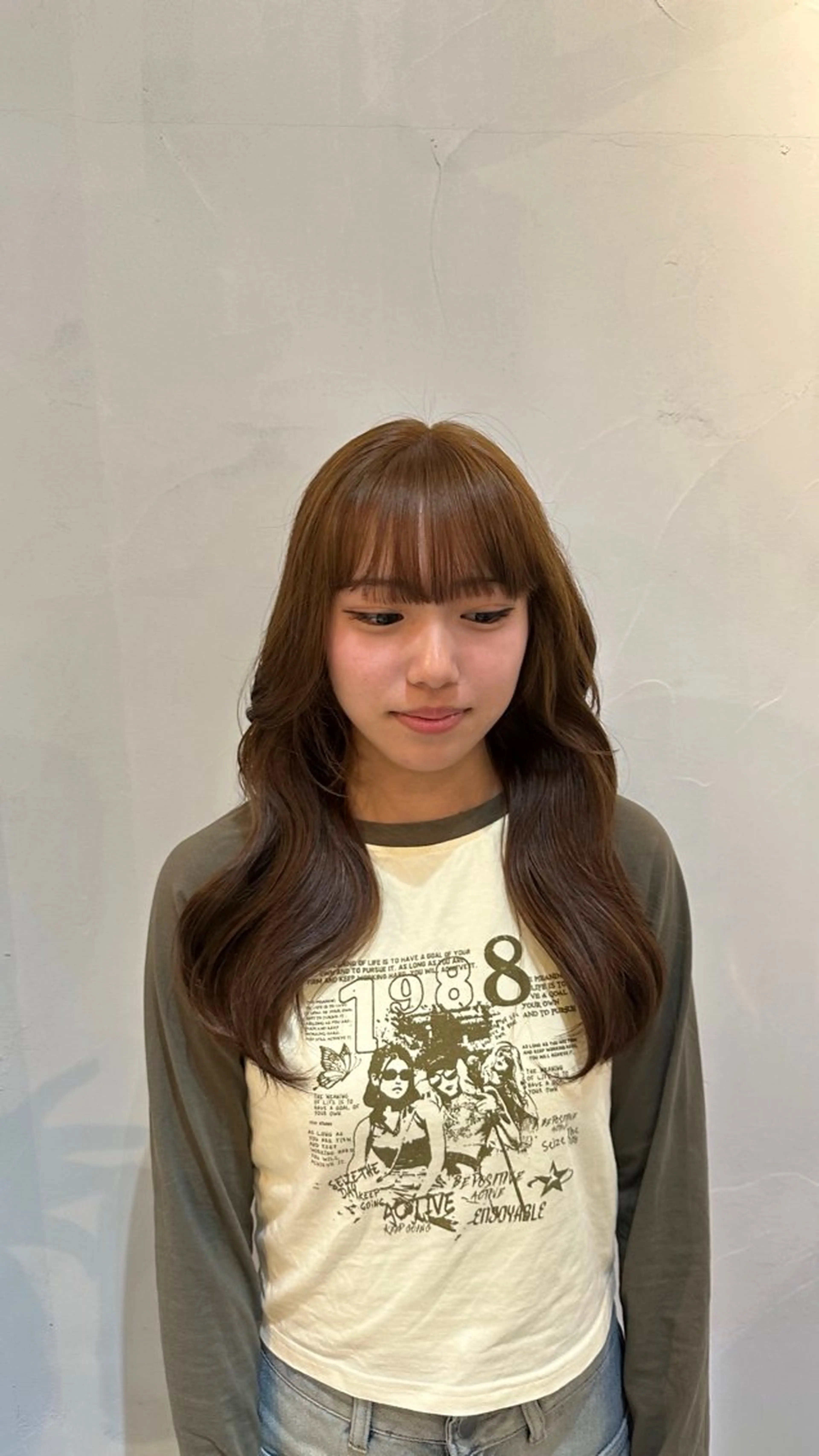 透明感ブリーチなしダブルカラー🫧🎀の写真
