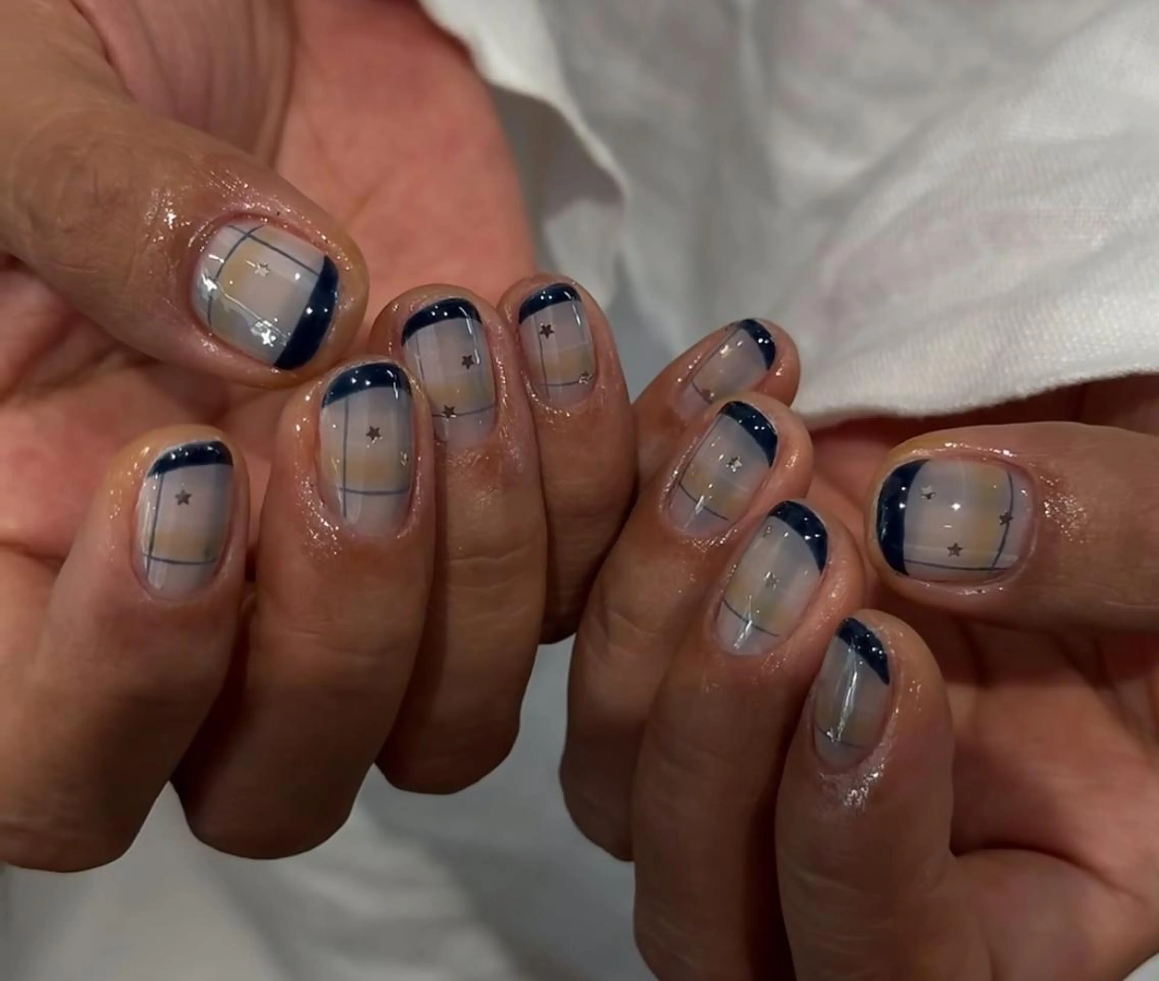 ネイル ハンドネイル ハンドケア 🍑 momo_nailのネイルデザイン