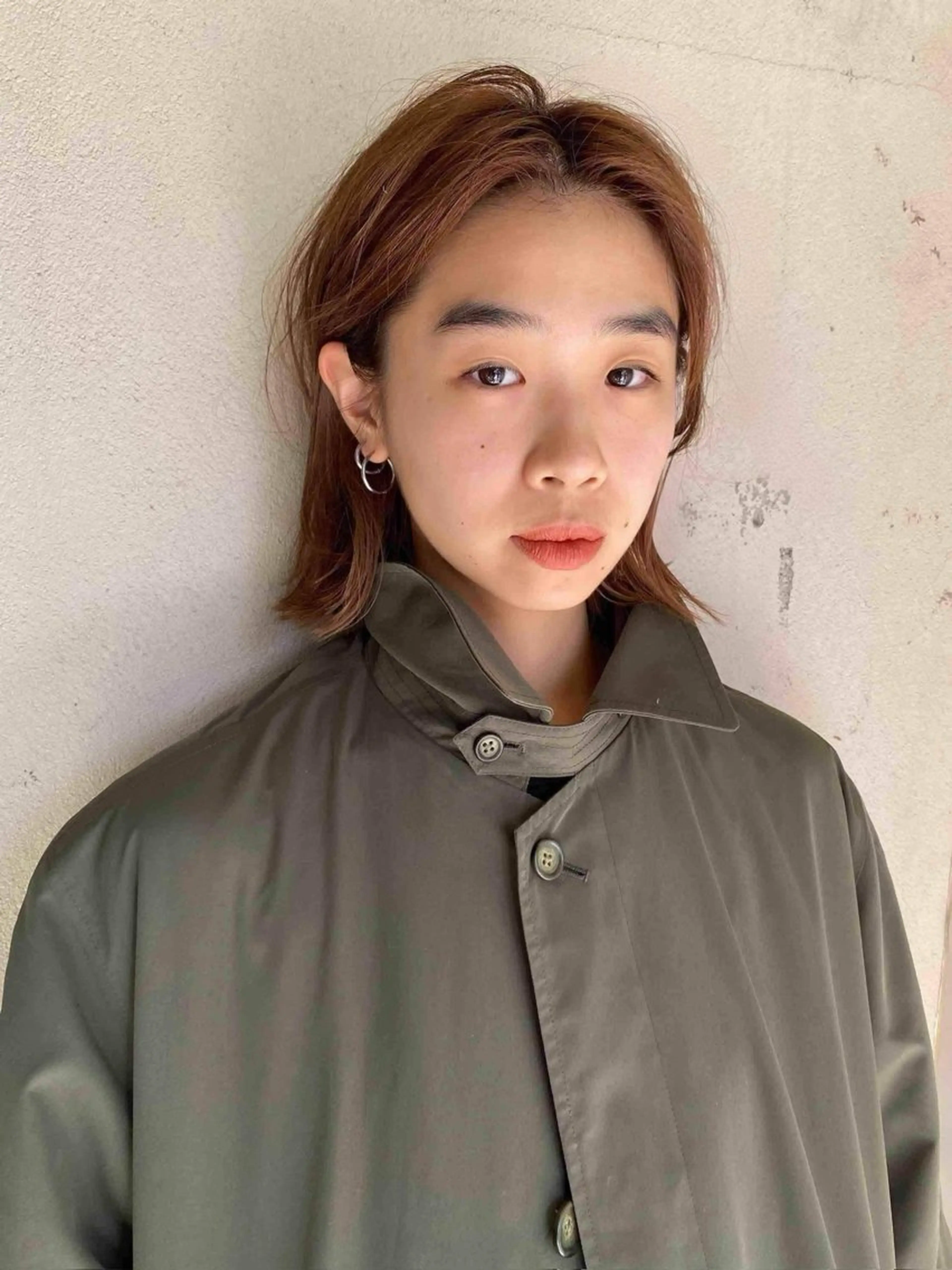 ショート カラー カット ヘアカラー トリートメント 鳥海 海のヘアスタイル