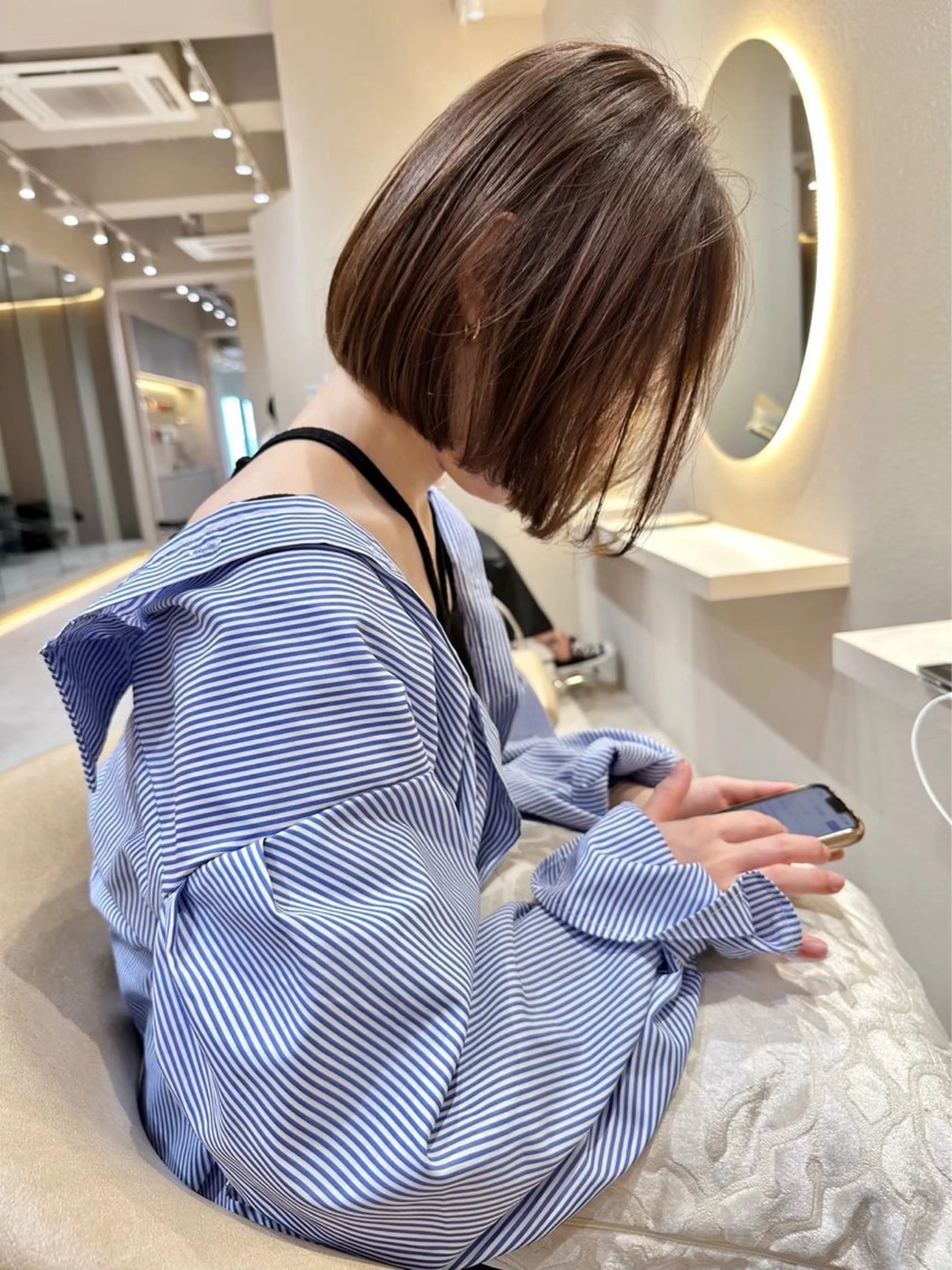 土曜日限定無料クーポン‼🎀レディースカット➕トリートメント🌟ボブ、ショートのみ！の写真