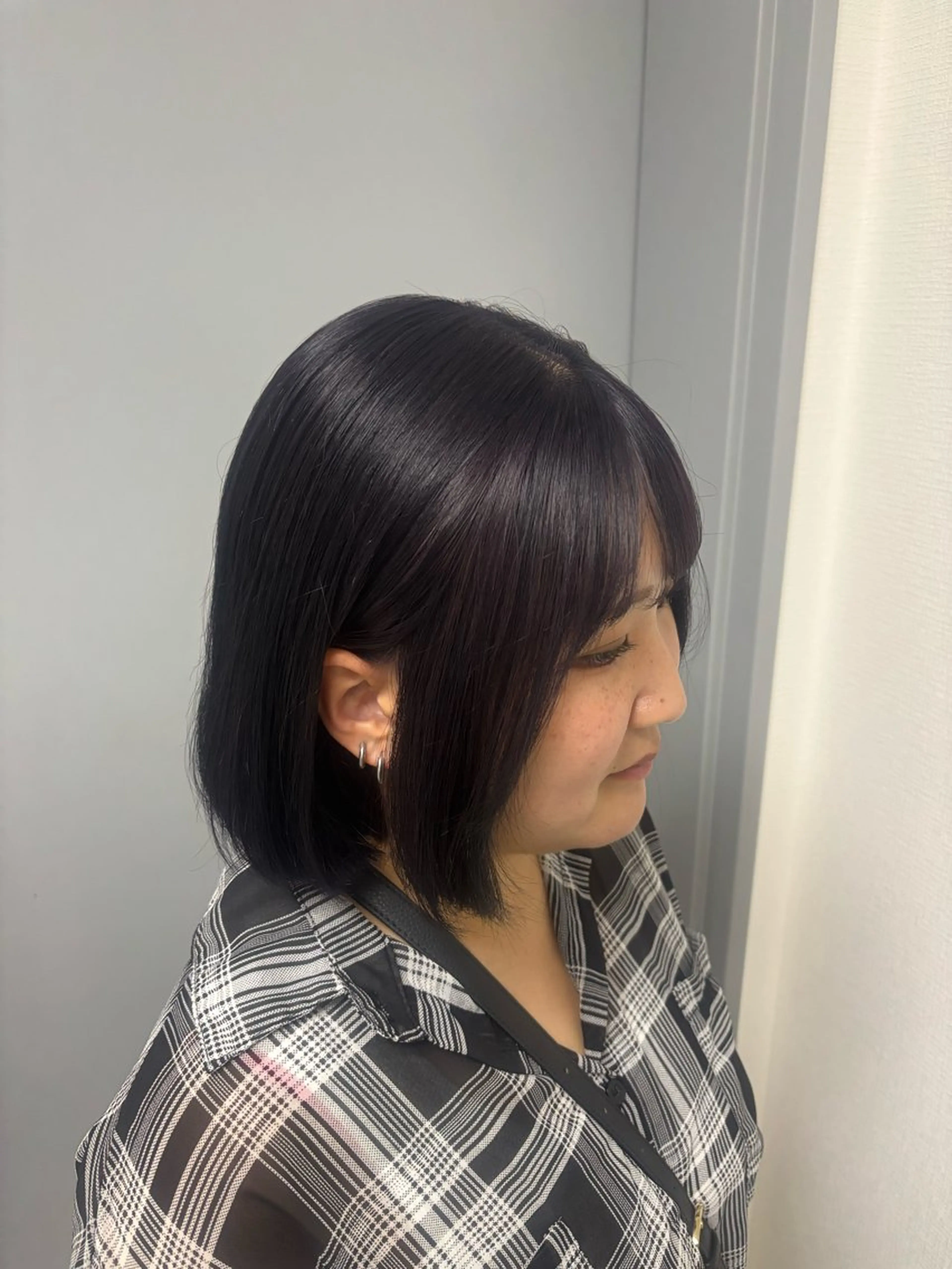 セミロング ヘアカラー トリートメント 似合わせcolor ʀɪɴᴏ🎶🪽のヘアスタイル