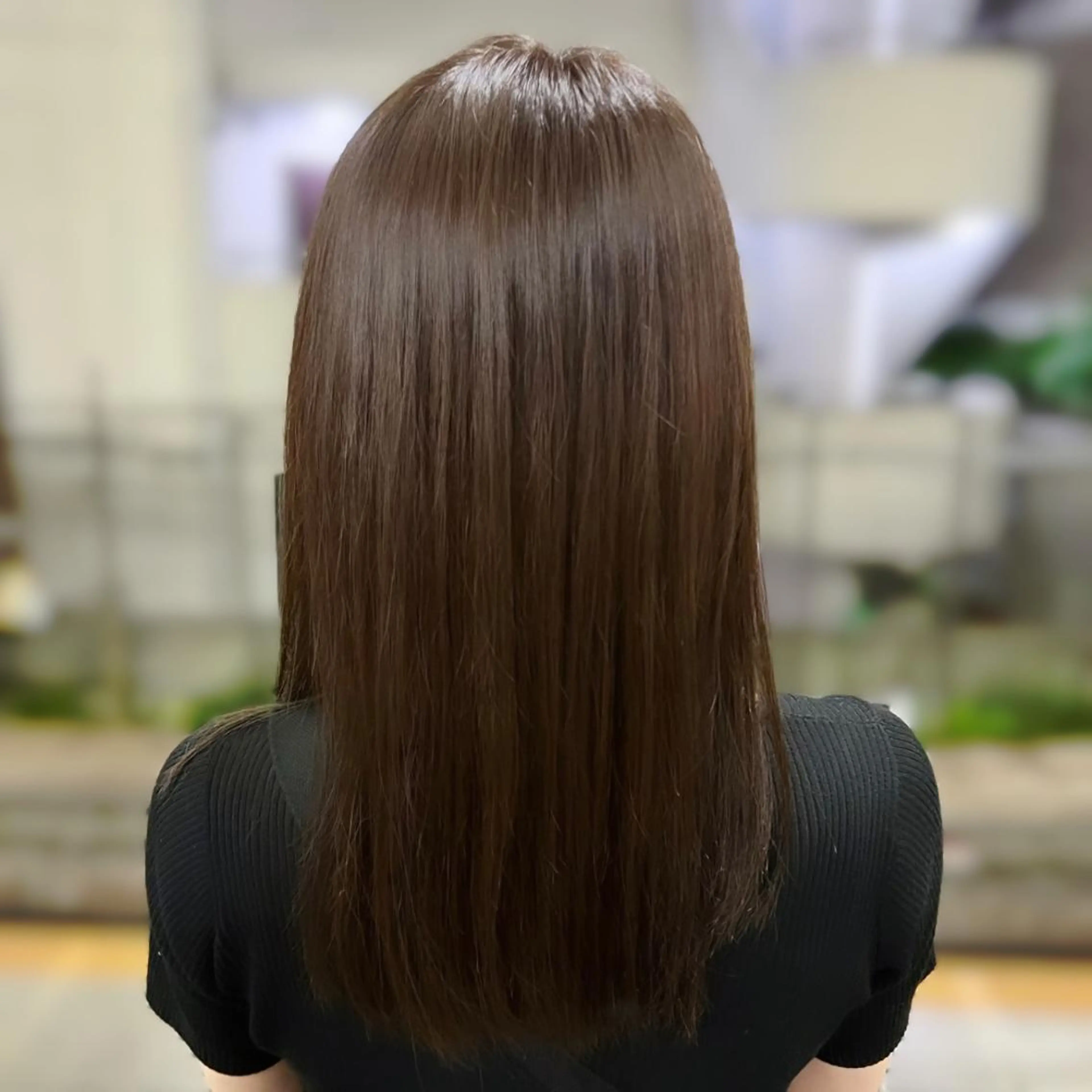 セミロング カラー ☑️aiko【艶 カラー・ショート募】のヘアスタイル