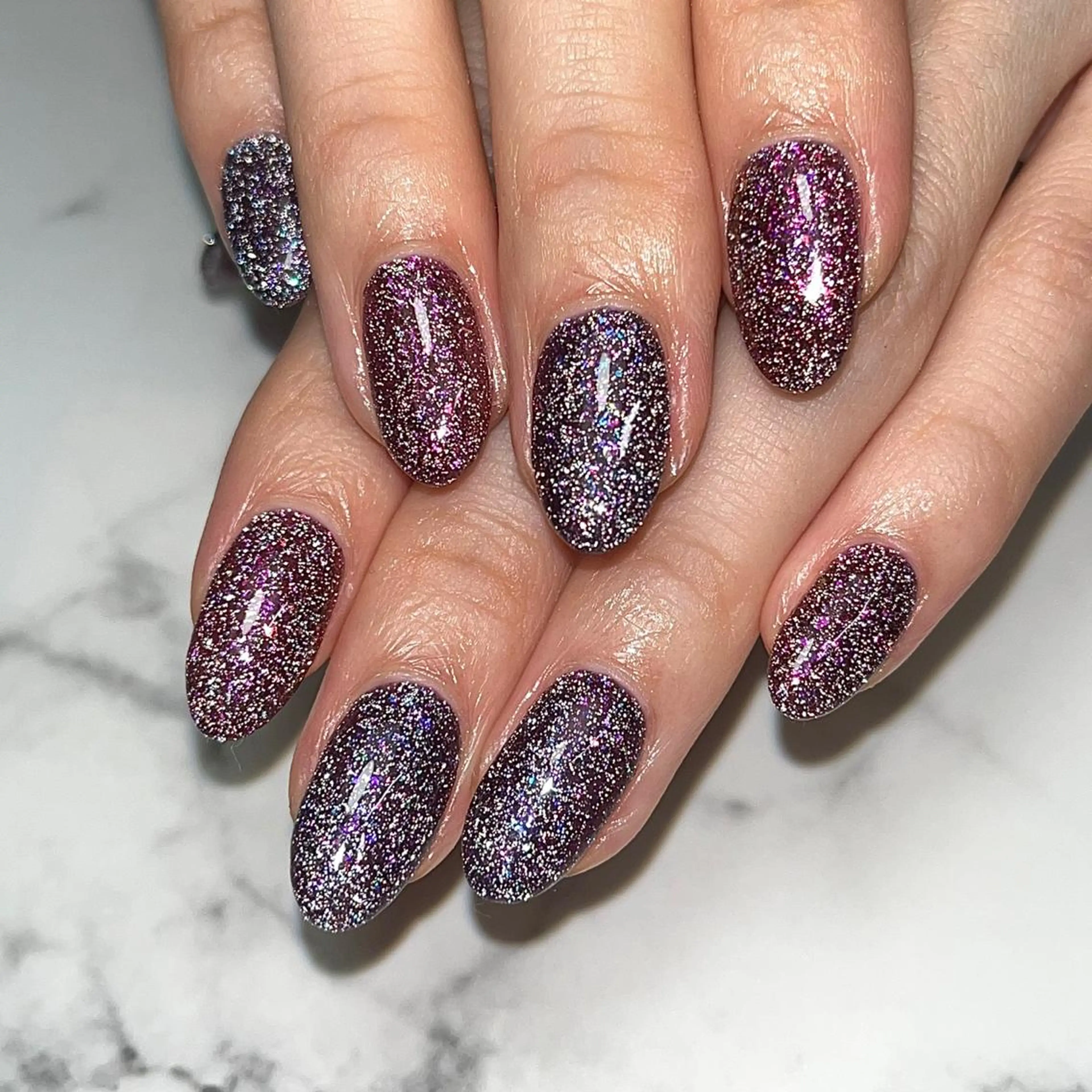 ネイル アートネイル フラッシュネイル キラキラネイル 持ち込み ニュアンスネイル ハンドネイル NAIL NOWのネイルデザイン