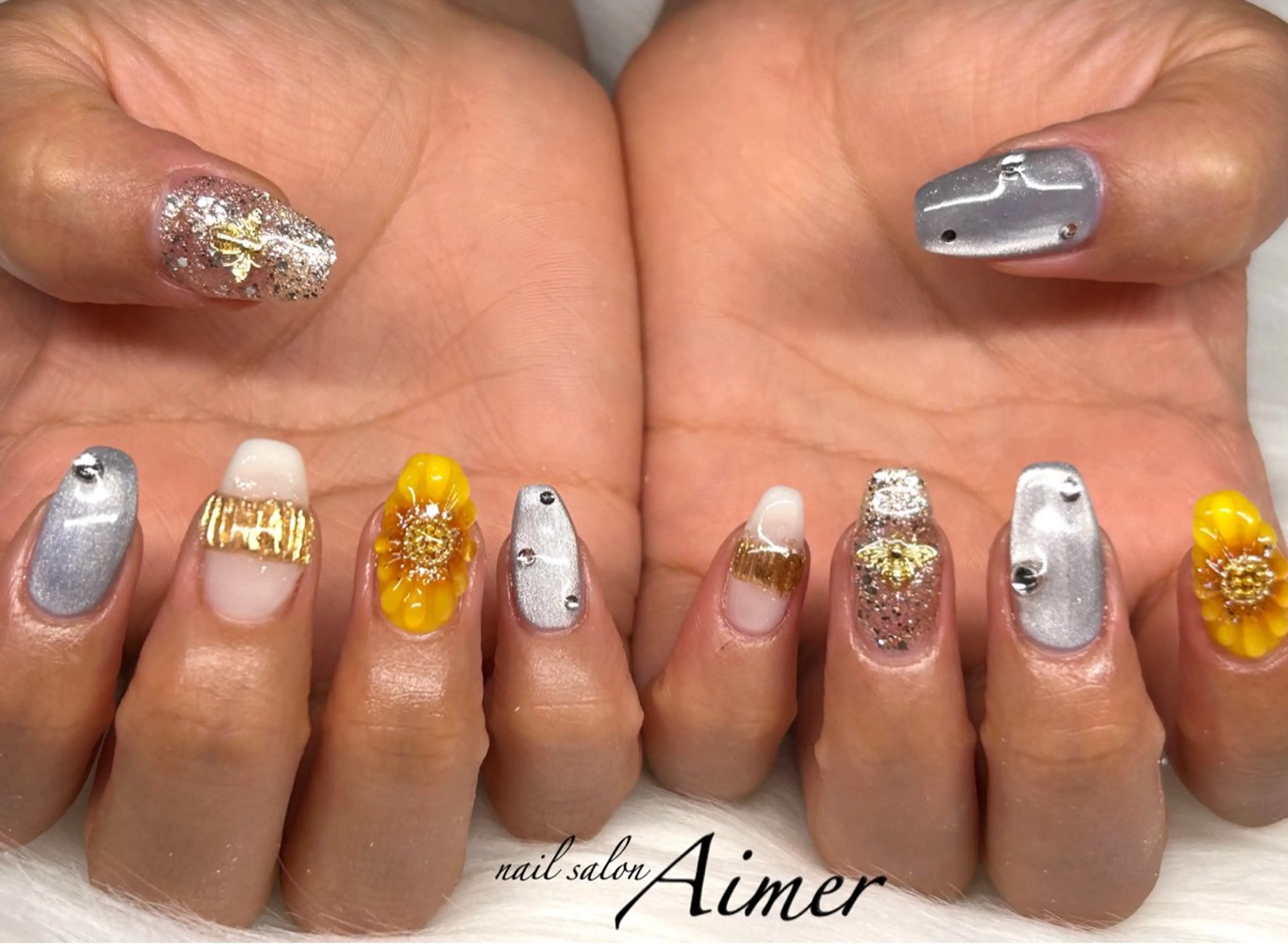 ネイル ハンドネイル nail salon Aimerのネイルデザイン