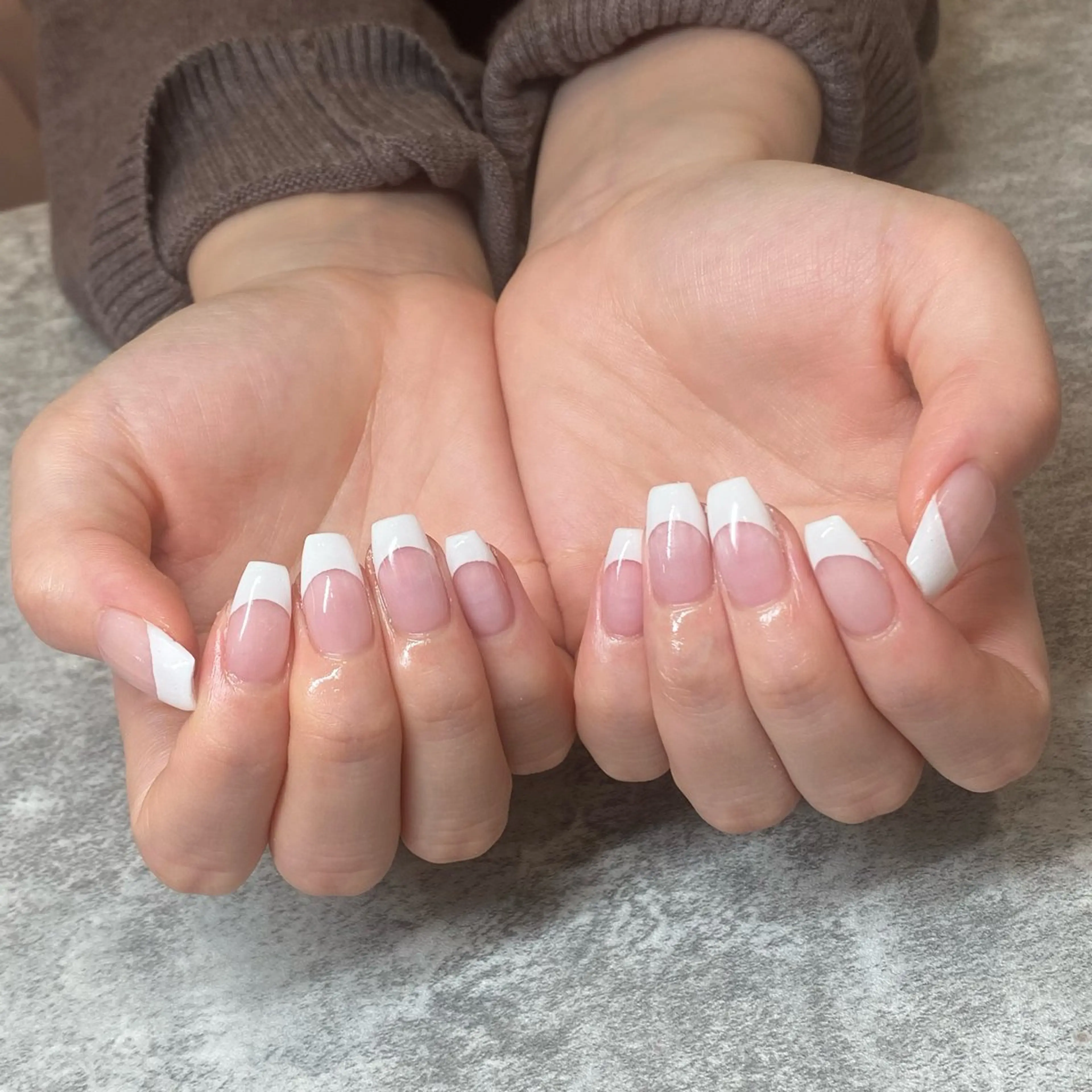 【新規】hand＊カラーフレンチネイルの写真