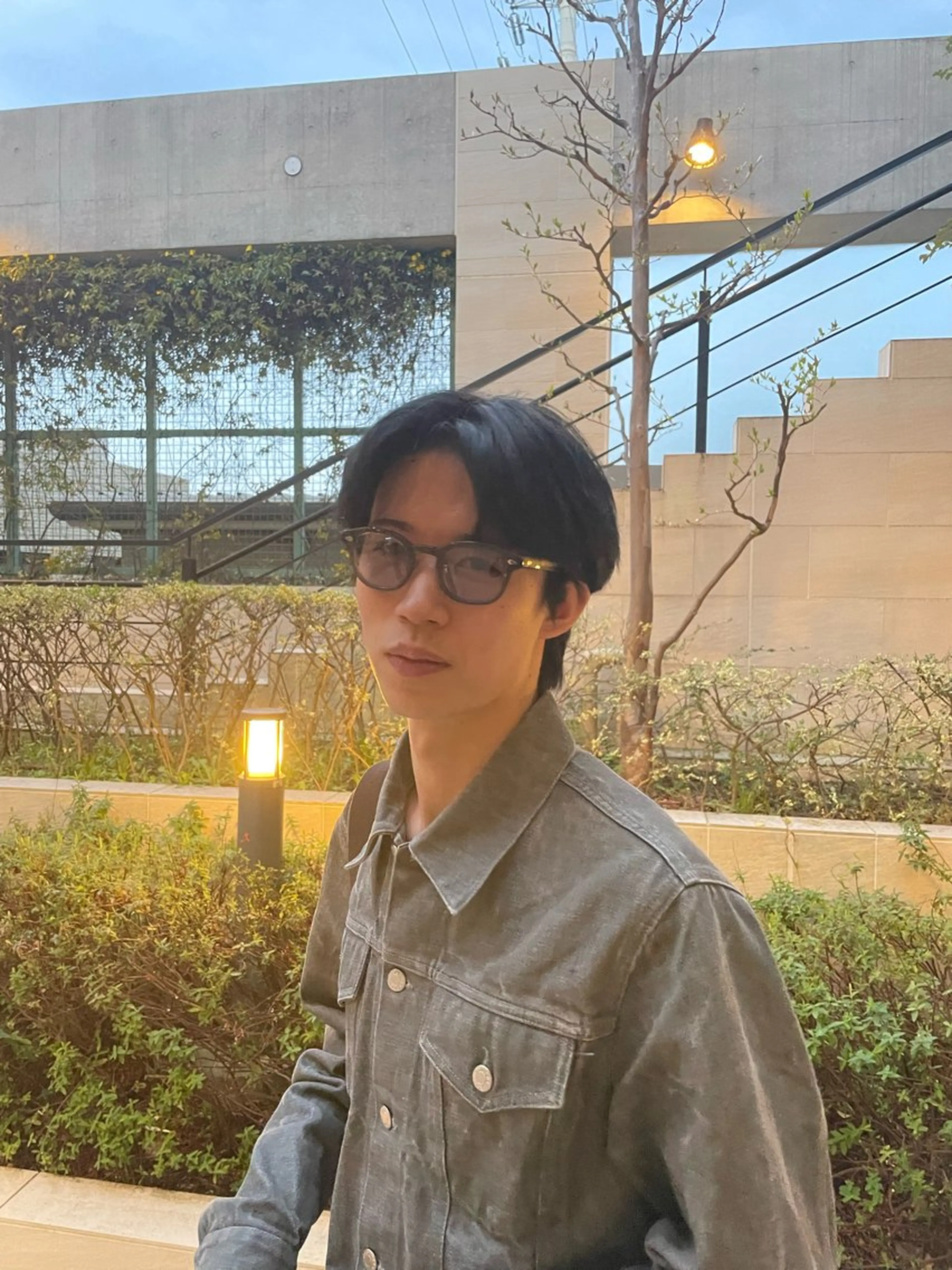 メンズ センターパート メンズ韓国風 辻野 光希のヘアスタイル