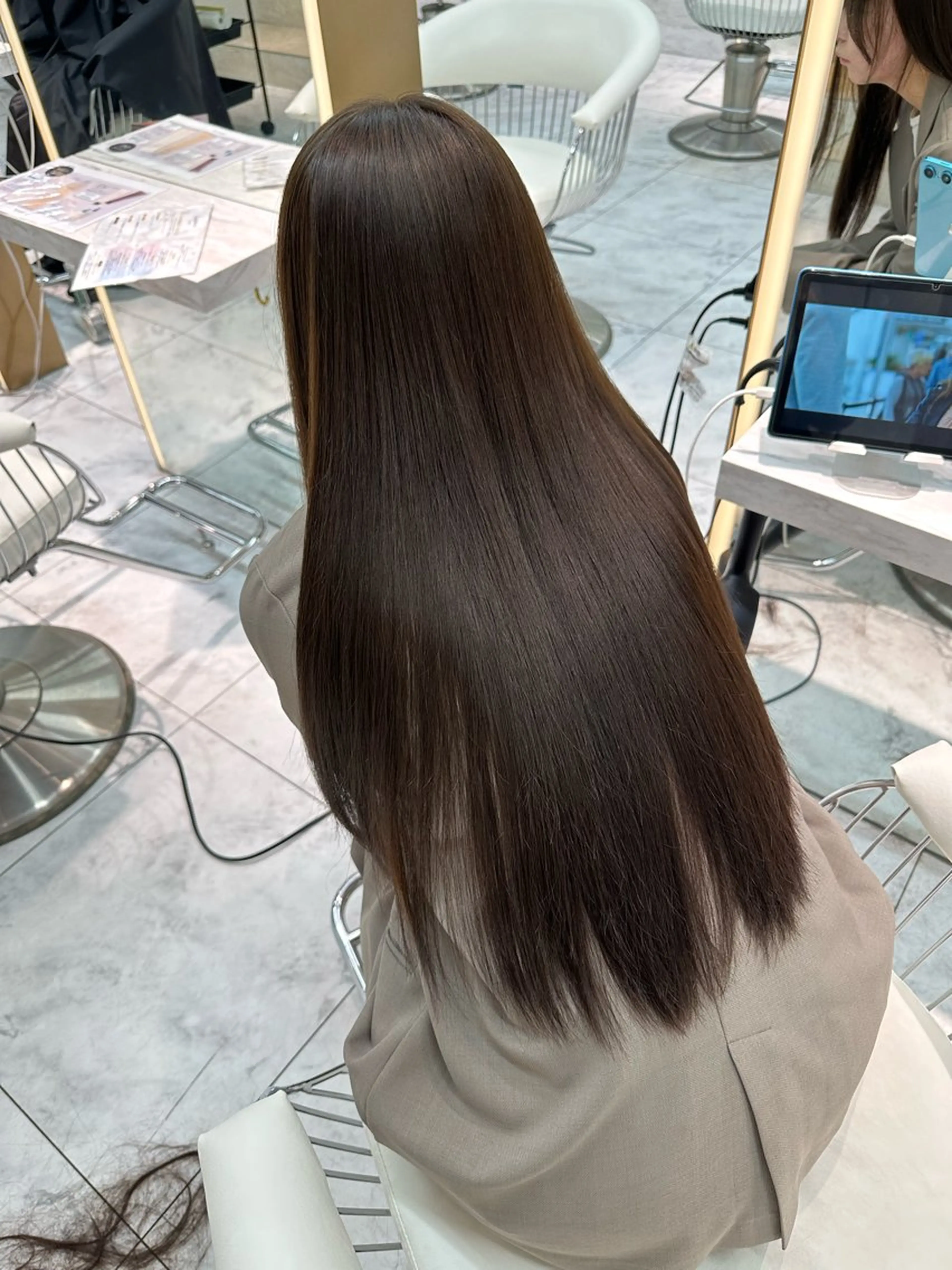 ロング カラー ヘアカラー トリートメント 🍒楓🍒北九州1 艶カラー作る人🎨のヘアスタイル