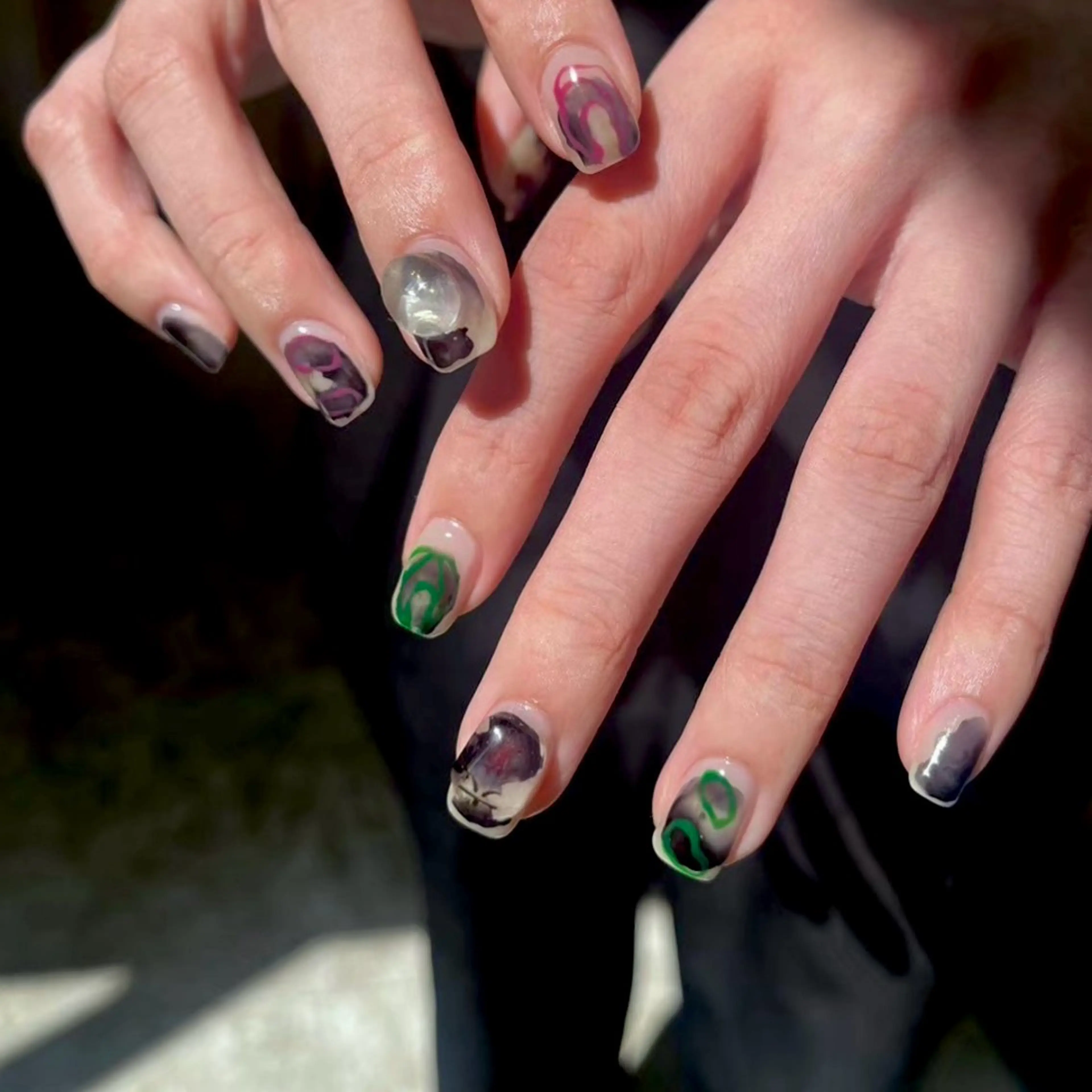 ネイル ニュアンスネイル ハンドネイル nails _ NATSUYOのネイルデザイン