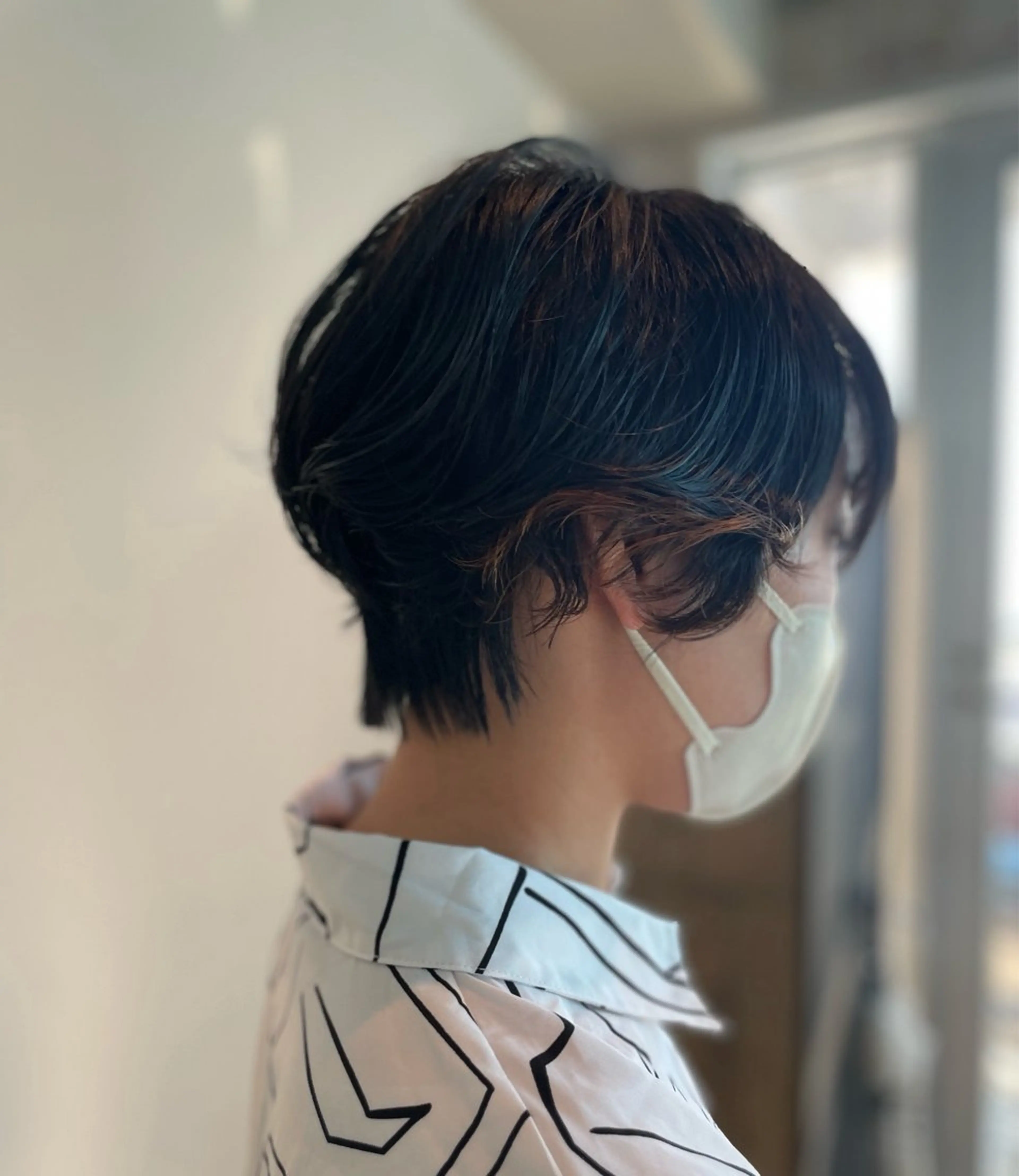 ショート カット トリートメント ✨髪質改善/ブリーチ /ショート高山のヘアスタイル