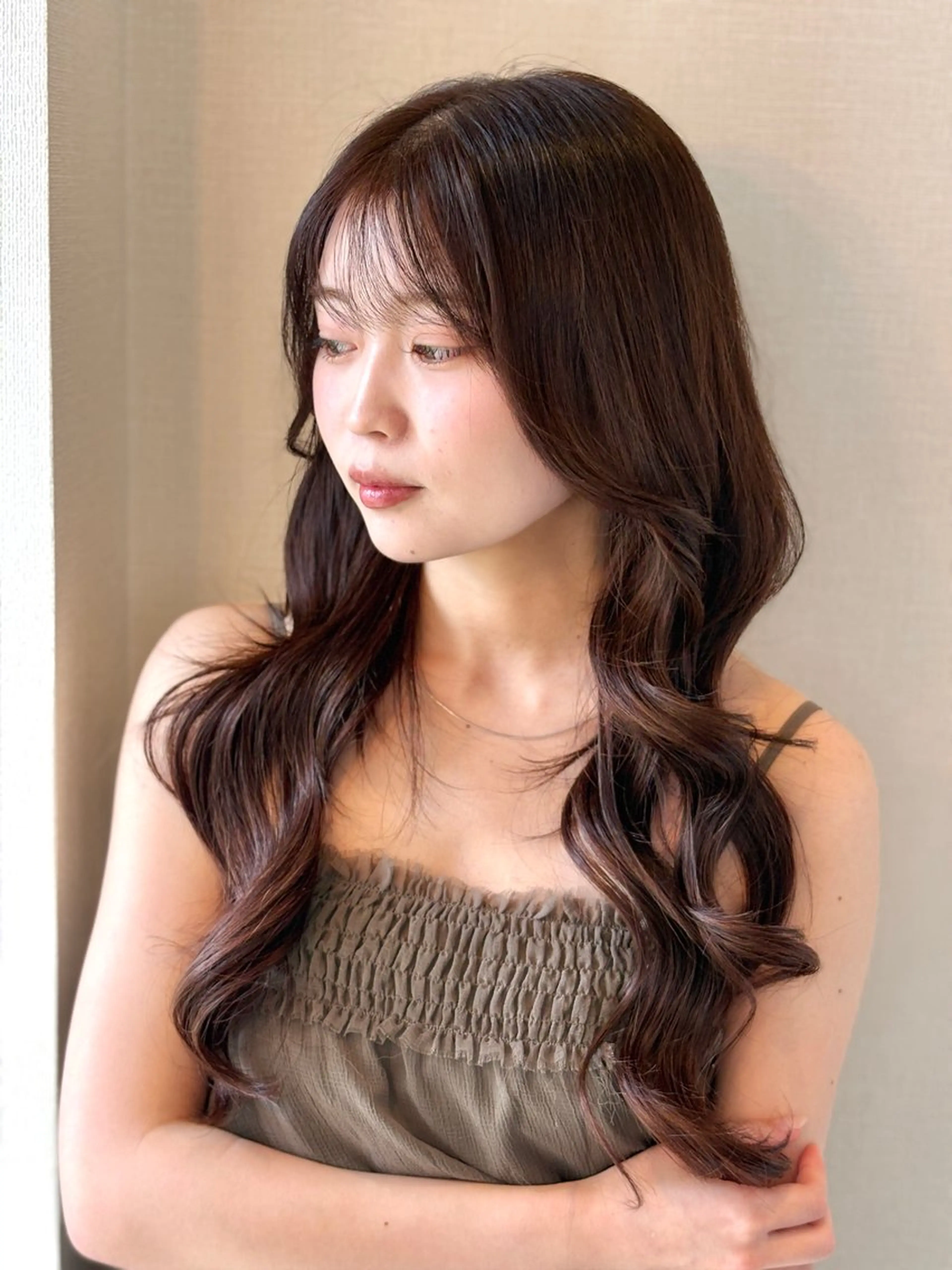 ミディアム ヘアカラー トリートメント 佐藤 優成のヘアスタイル